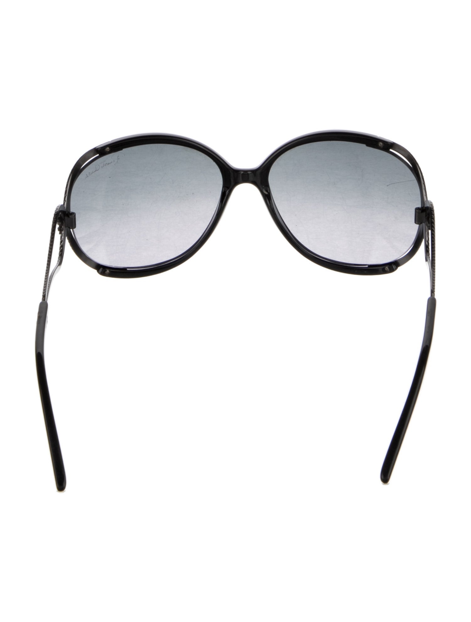 Roberto Cavalli Oversize Gradient Sunglasses