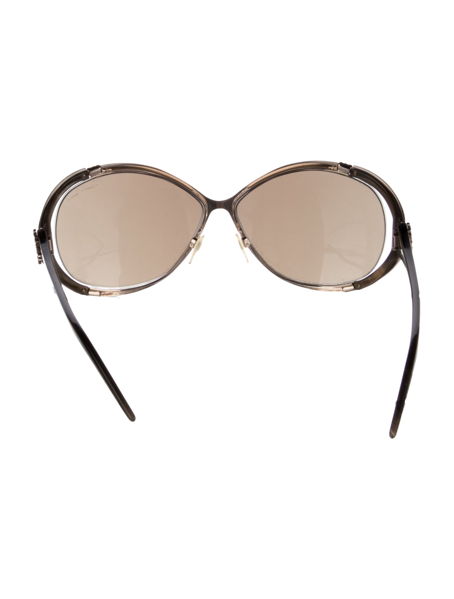 Roberto Cavalli Oversize Tinted Sunglasses