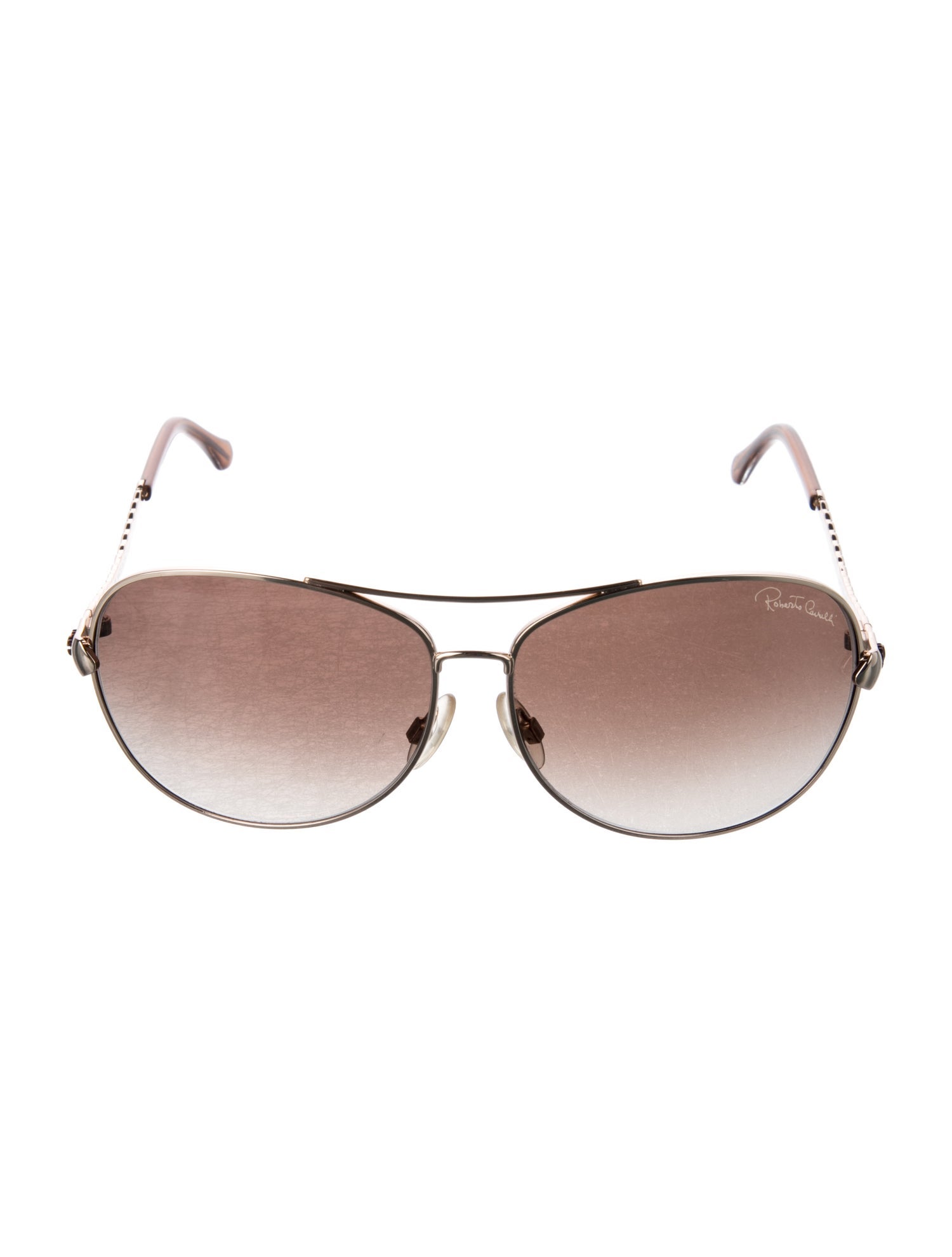 Roberto Cavalli Aviator Gradient Sunglasses