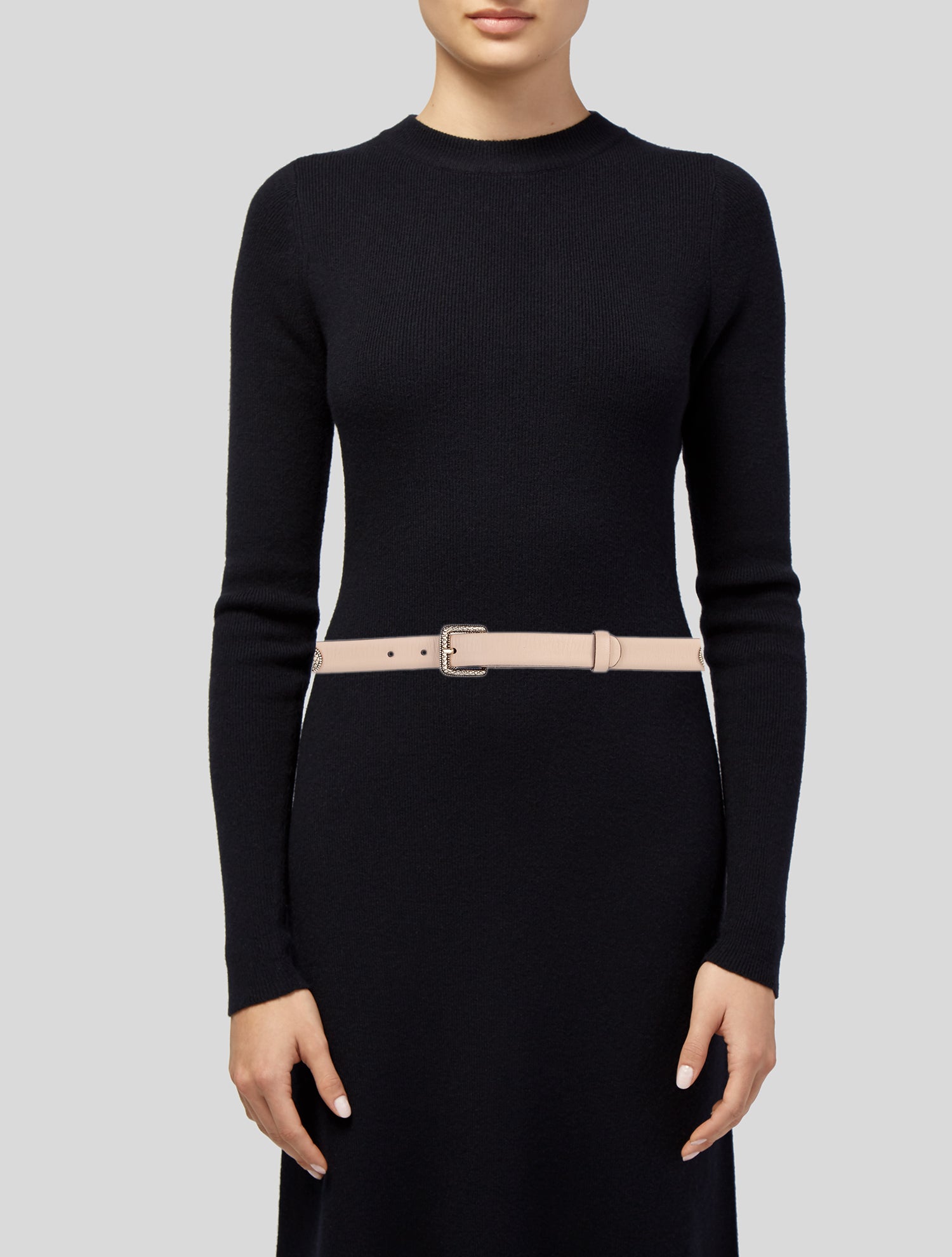 Roberto Cavalli Skinny Leather Belt