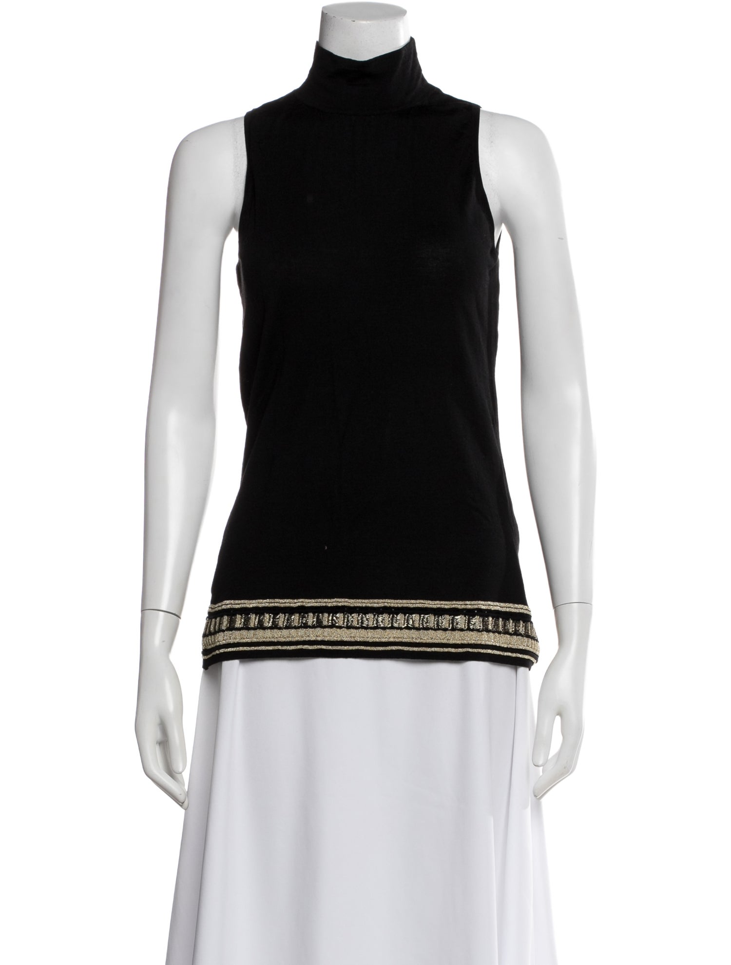 Roberto Cavalli Wool Turtleneck Top