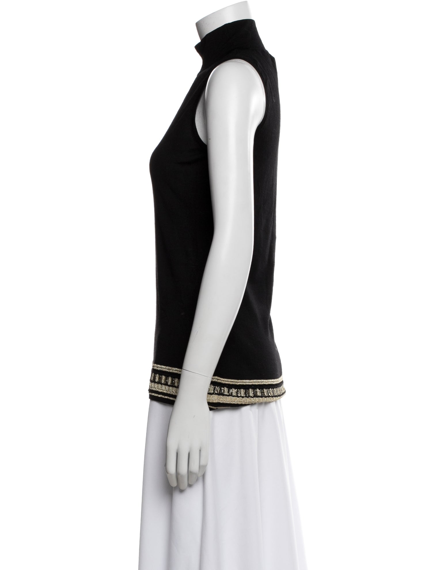 Roberto Cavalli Wool Turtleneck Top