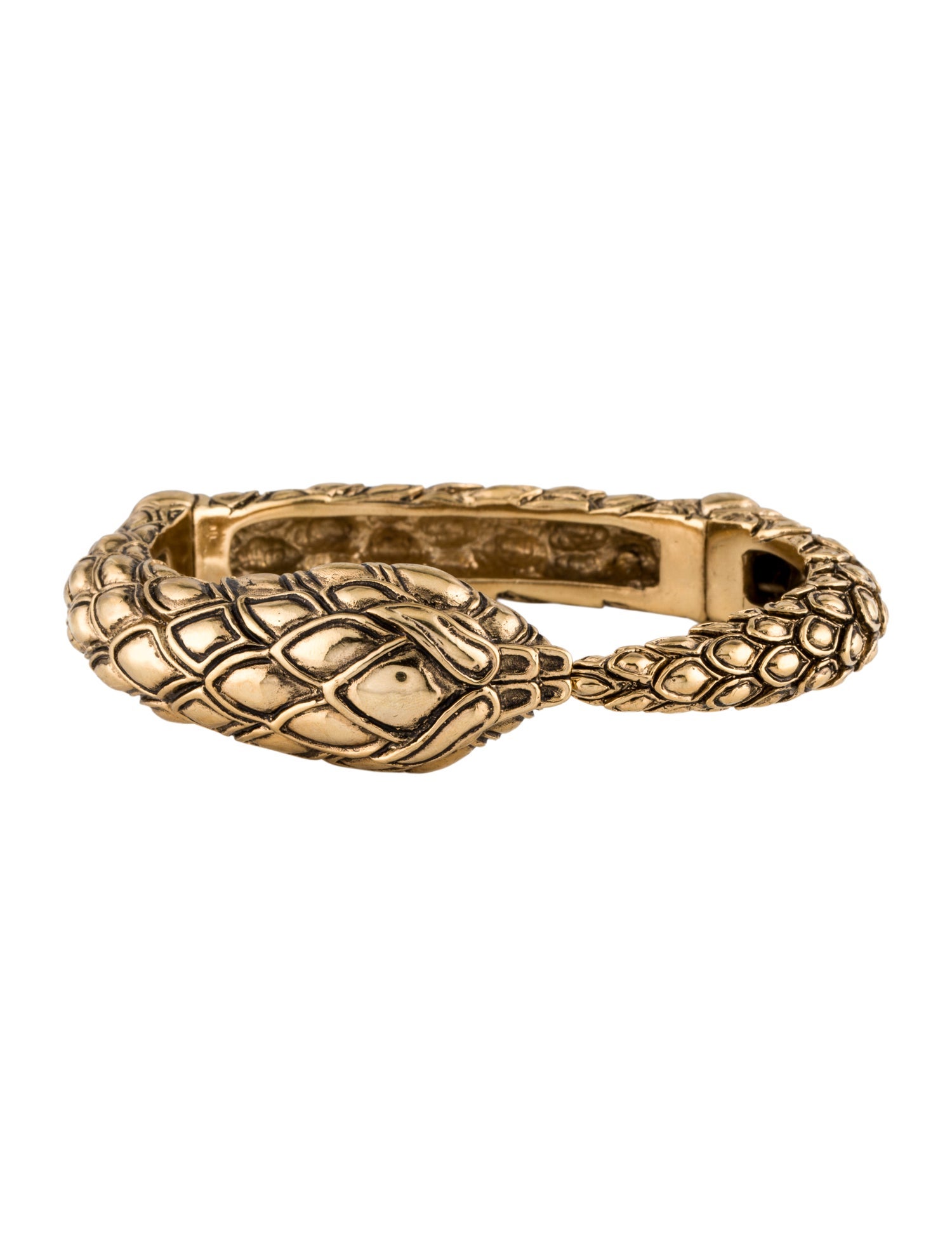 Roberto Cavalli Snake Cuff Bracelet