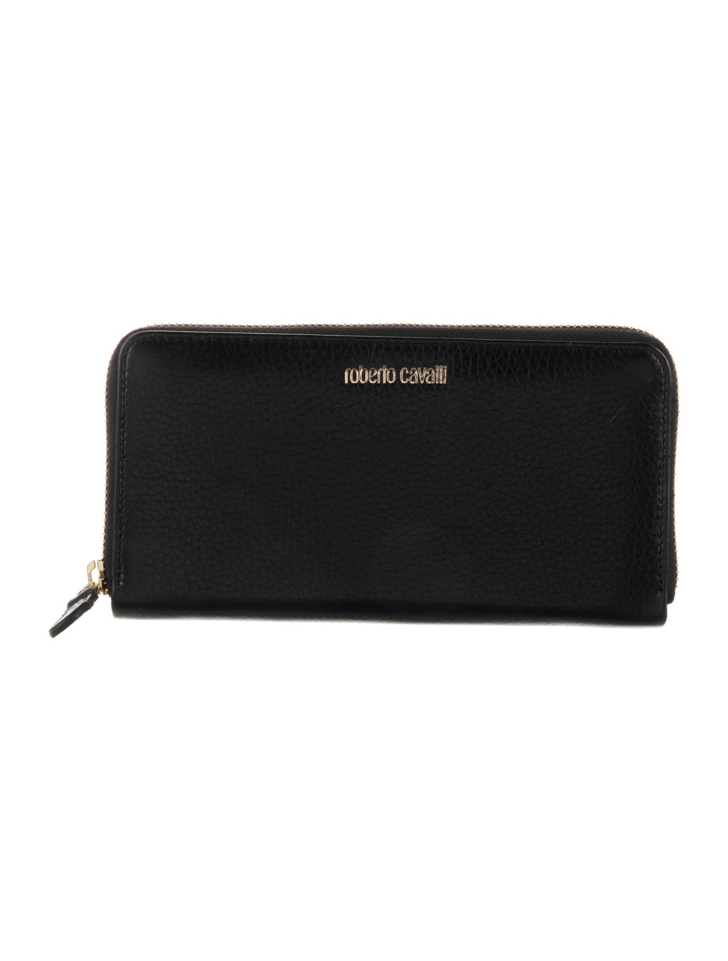Roberto Cavalli Leather Continental Wallet
