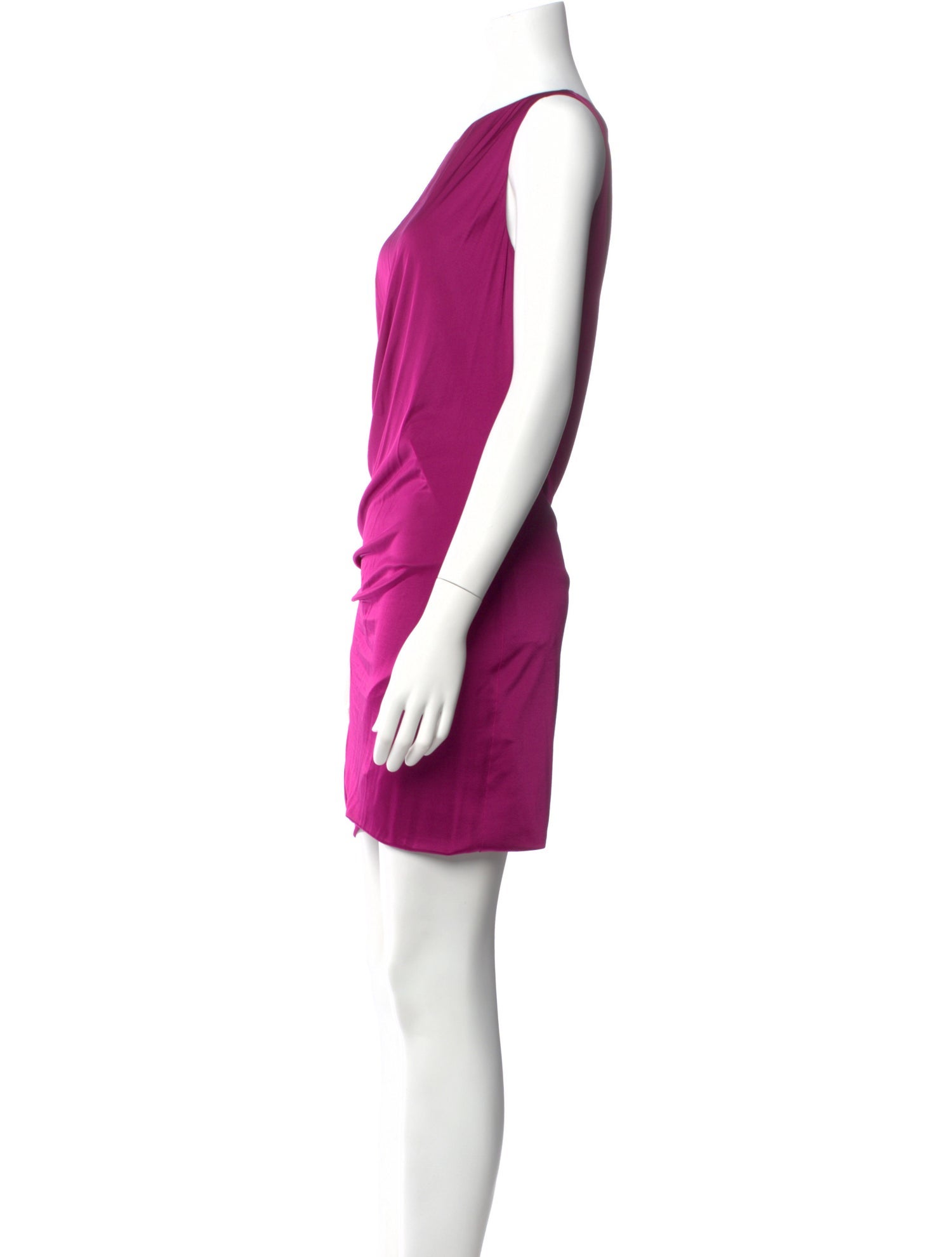 Roberto Cavalli Scoop Neck Mini Dress