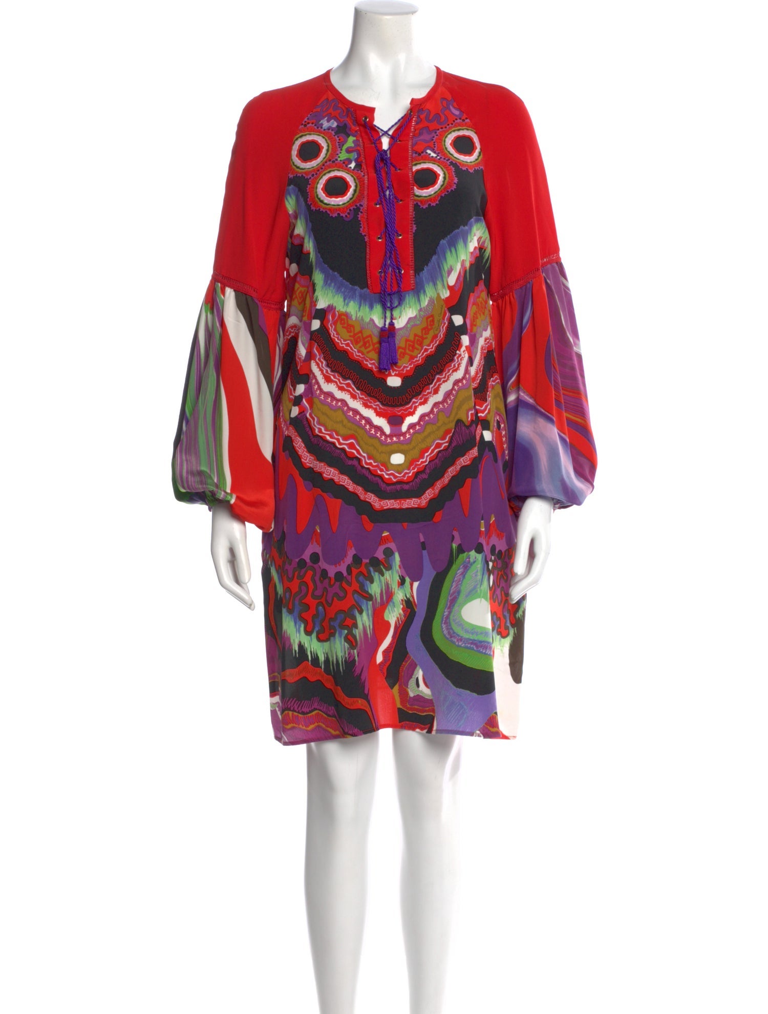 Roberto Cavalli Silk Mini Dress