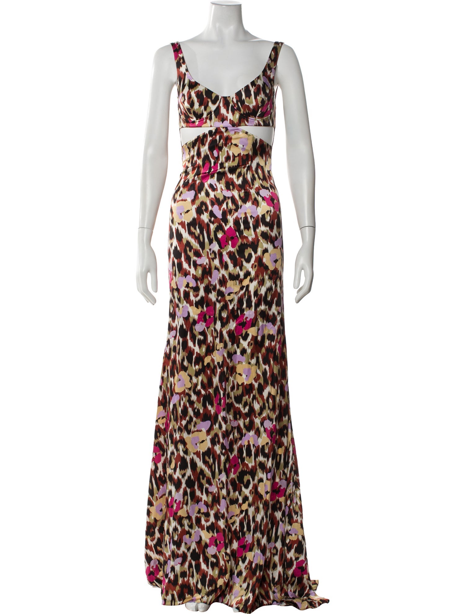 Roberto Cavalli Silk Long Dress w/ Tags