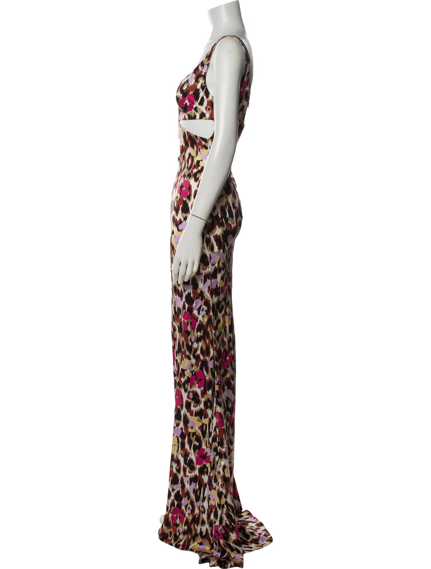 Roberto Cavalli Silk Long Dress w/ Tags