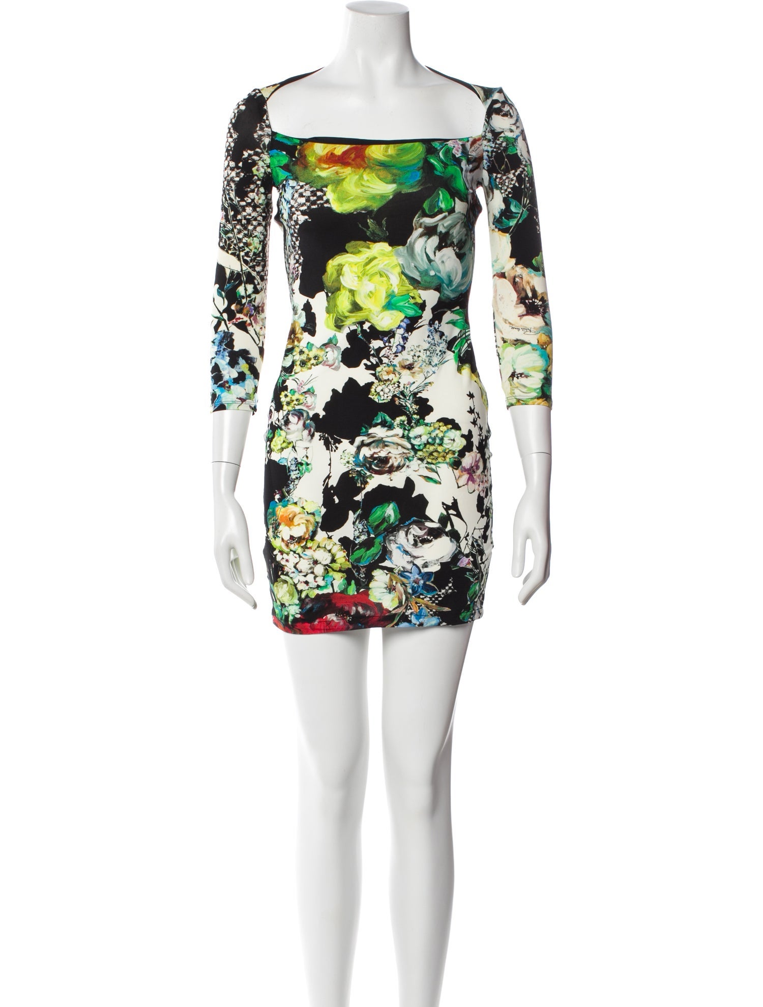 Roberto Cavalli Nylon Mini Dress