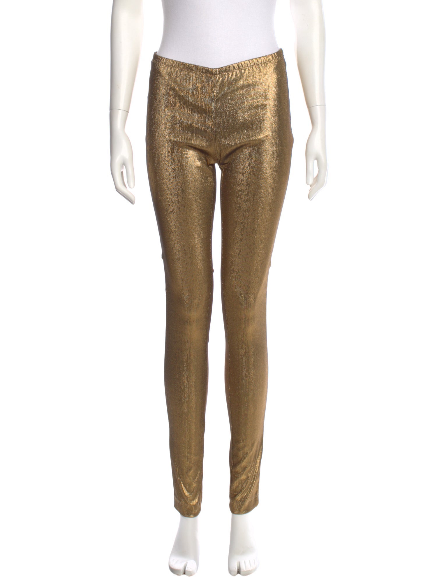 Roberto Cavalli Nylon Skinny Leg Pants
