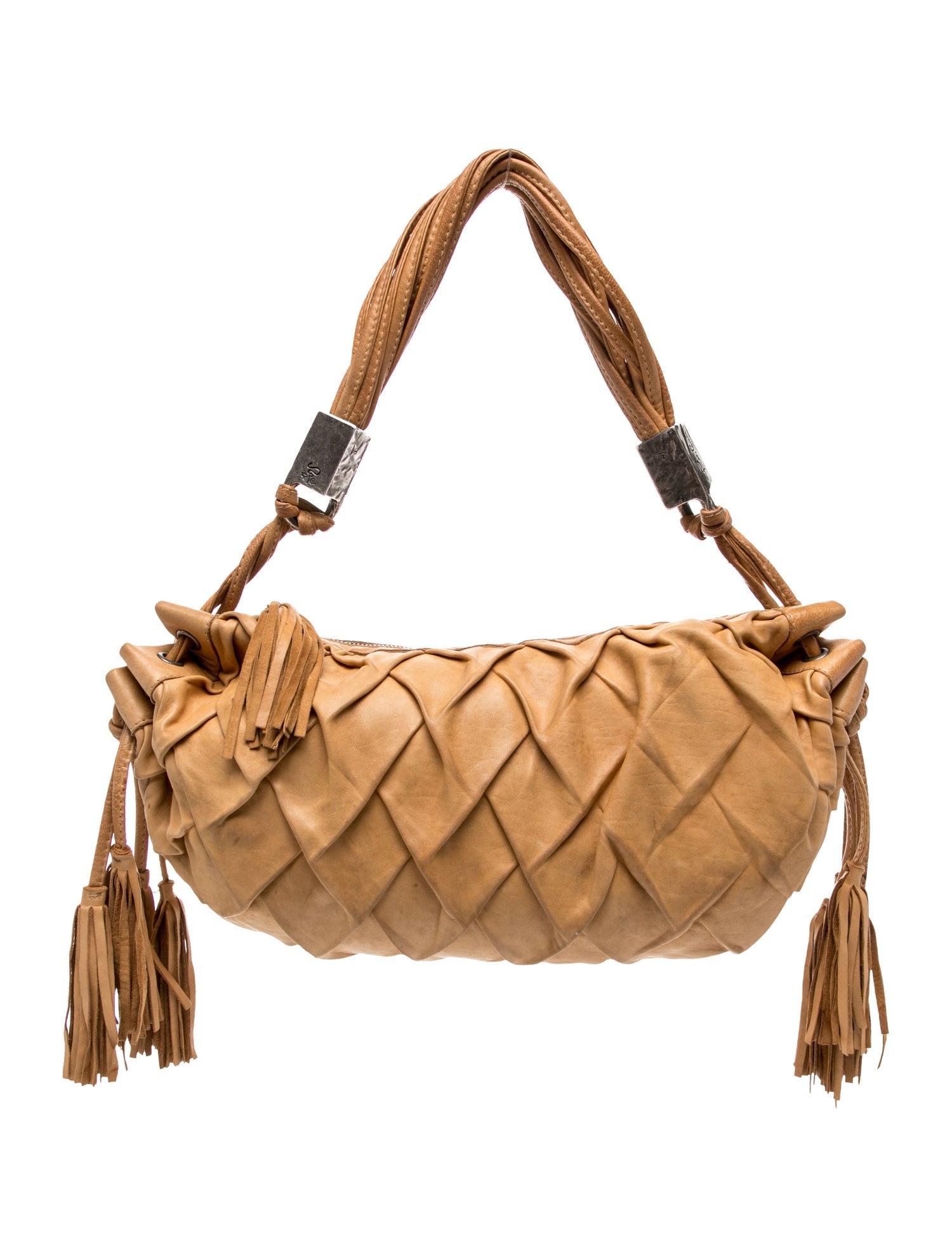 Roberto Cavalli Leather Shoulder Bag