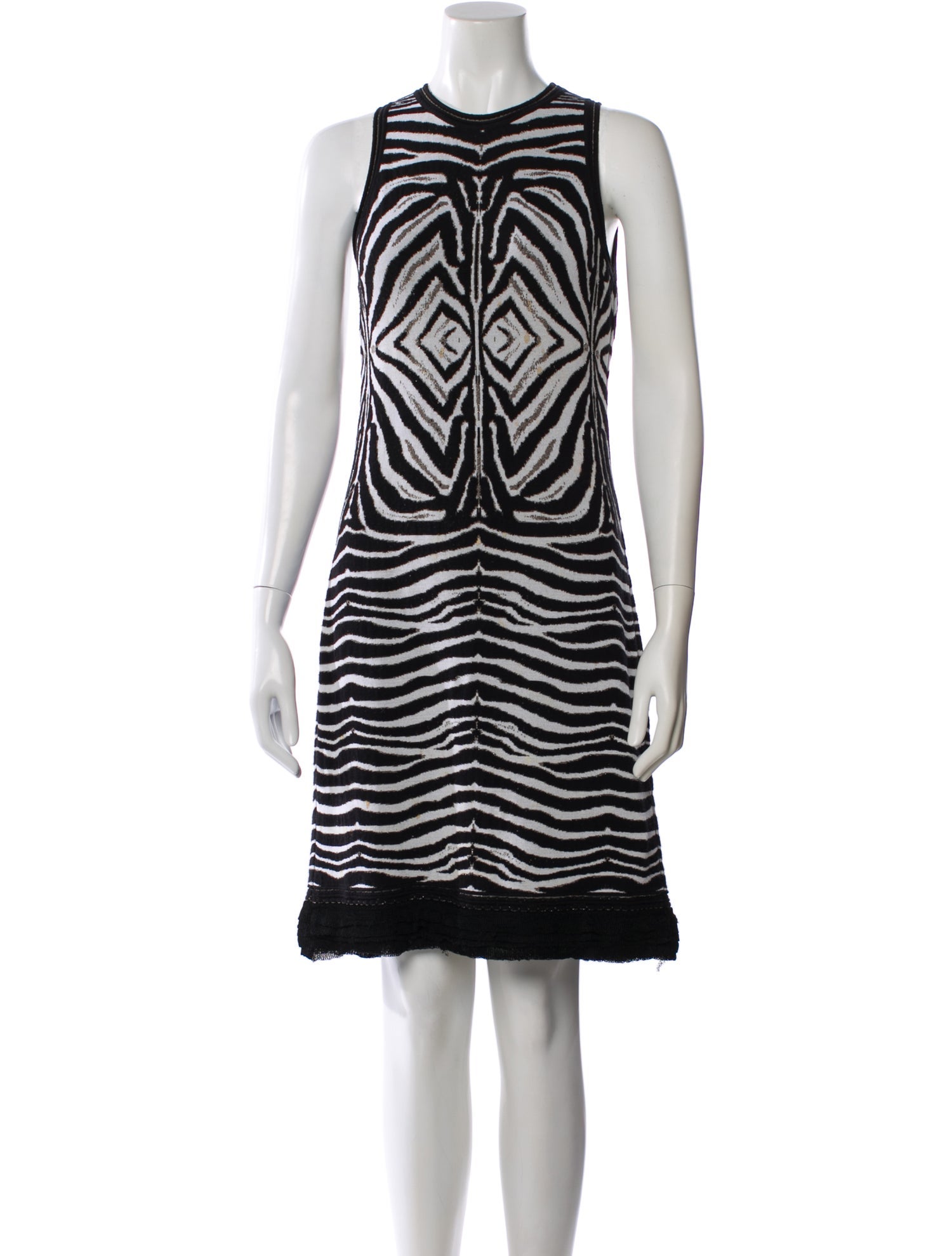 Roberto Cavalli Printed Knee-Length Dress