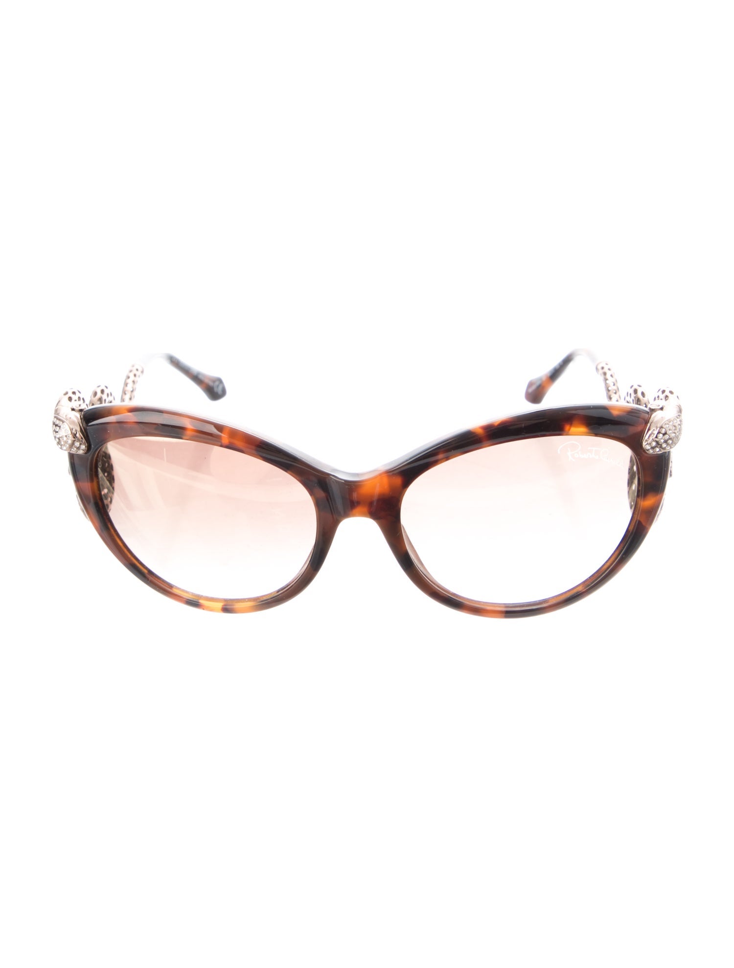 Roberto Cavalli Cat-Eye Mirrored Sunglasses