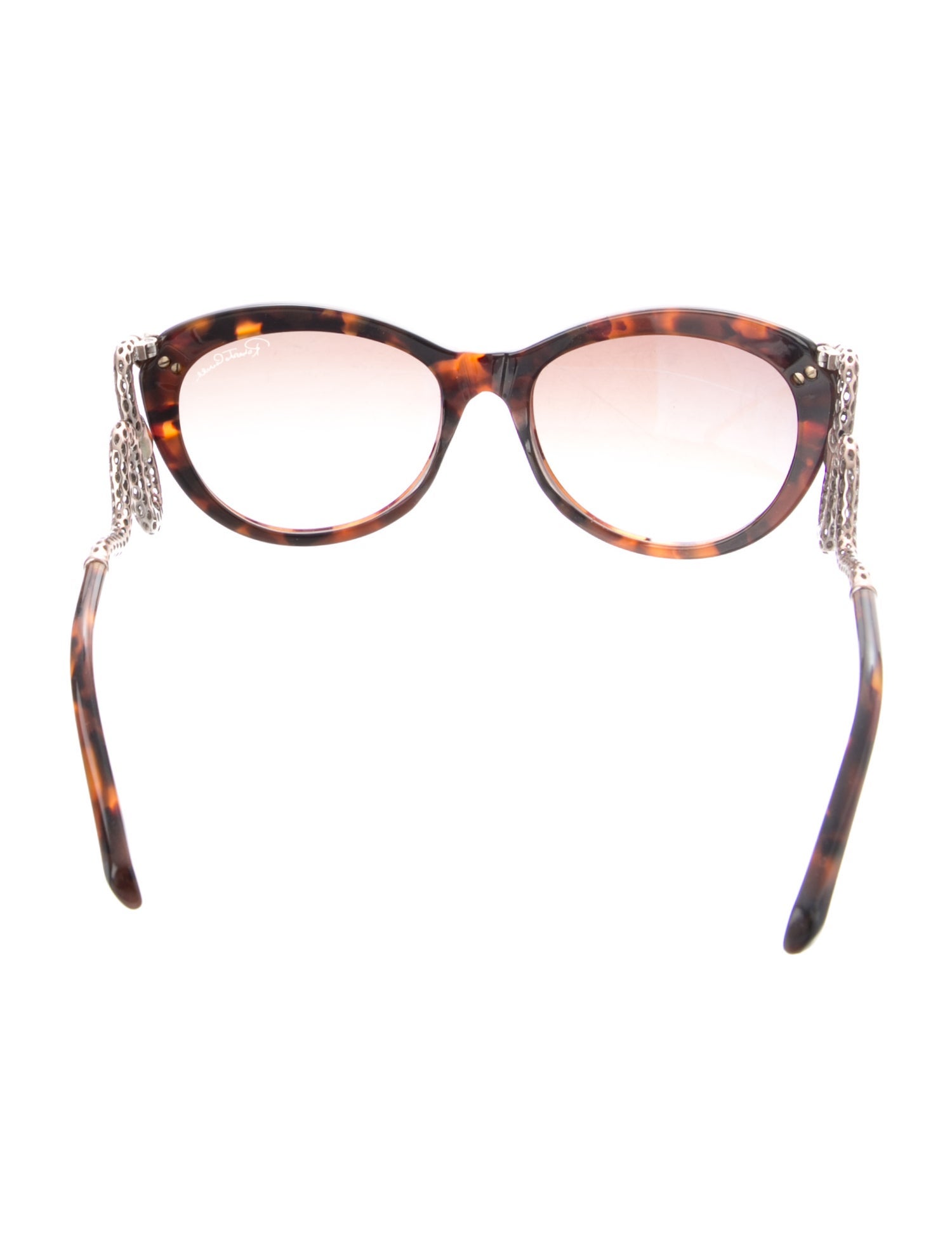 Roberto Cavalli Cat-Eye Mirrored Sunglasses