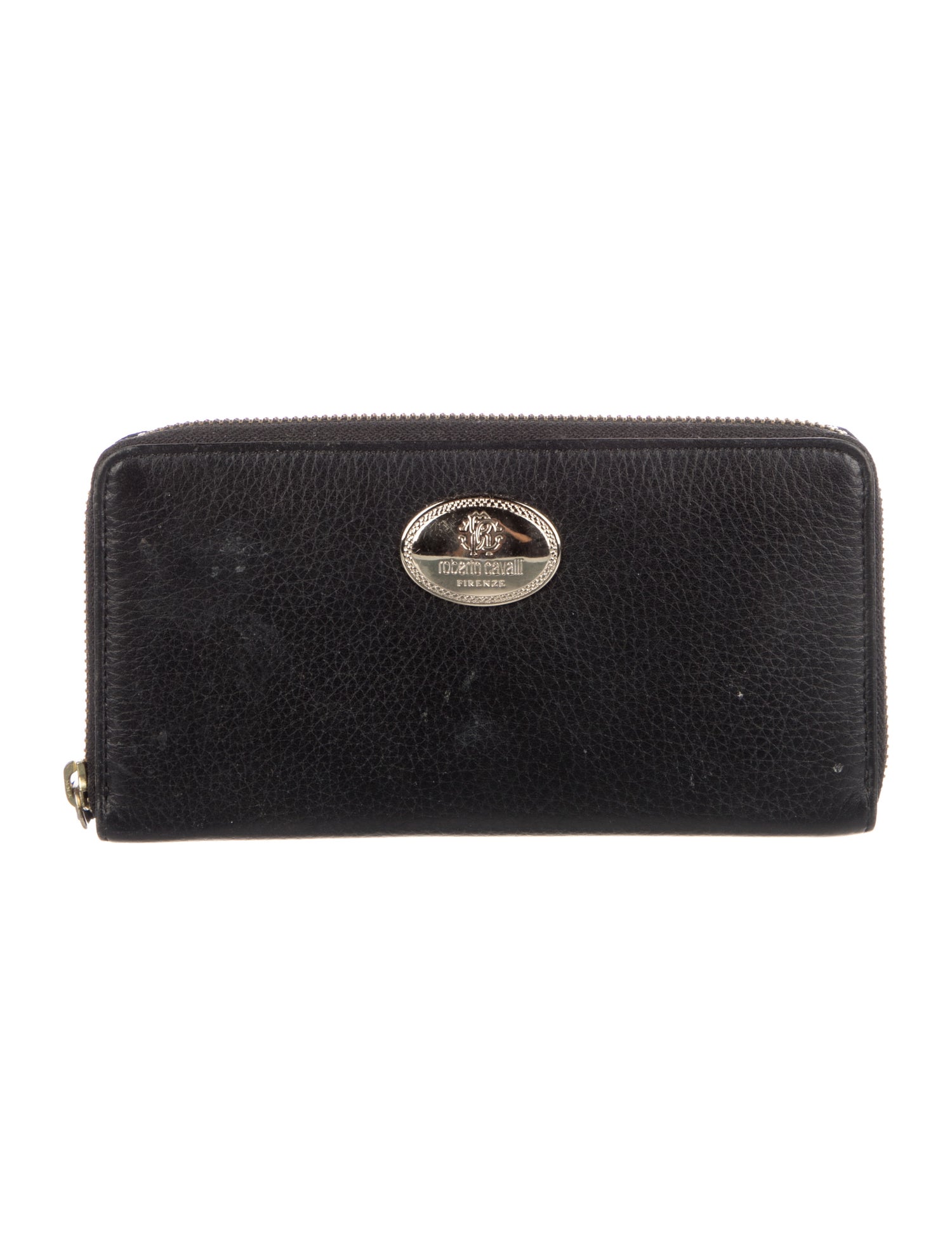 Roberto Cavalli Leather Continental Wallet