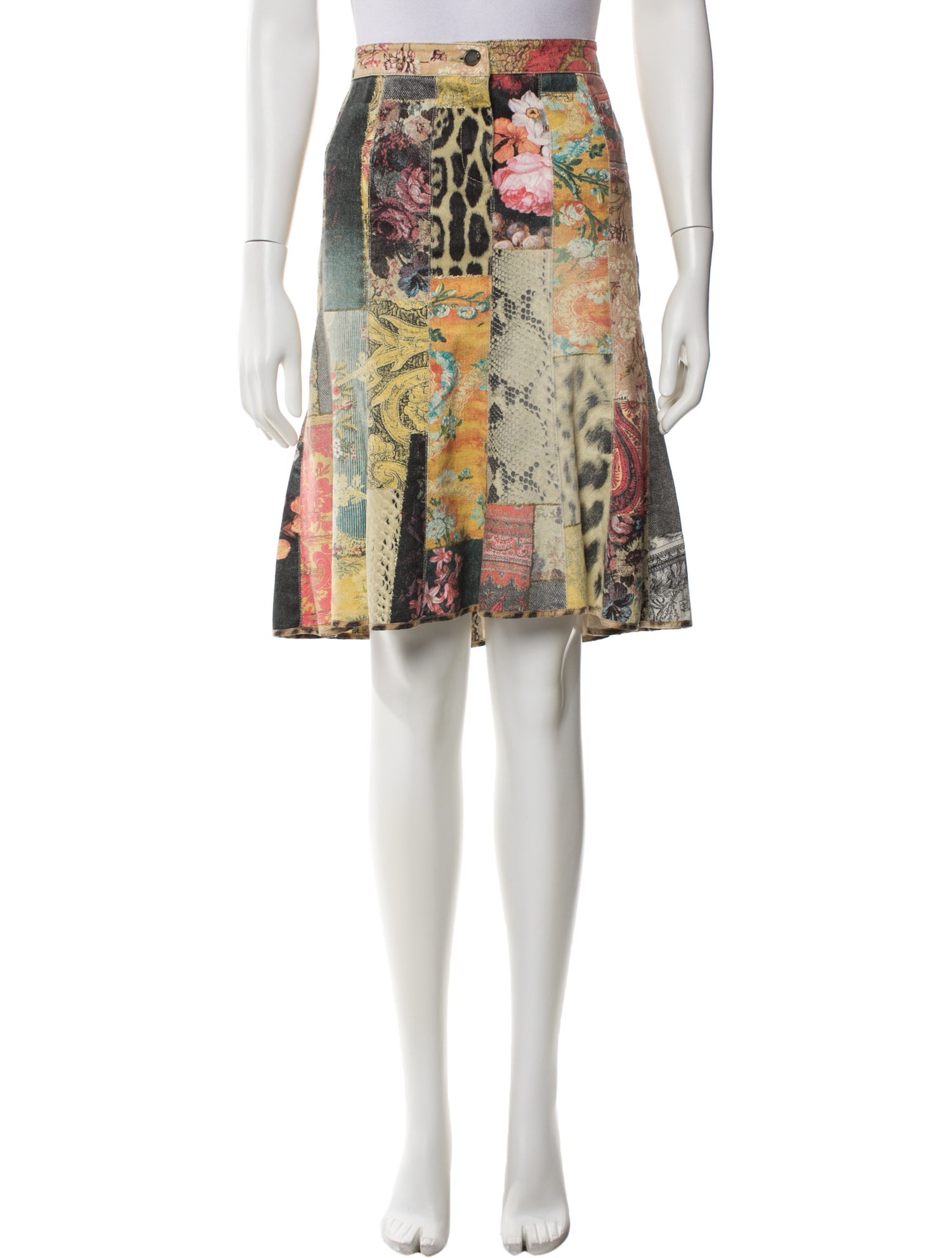 Roberto Cavalli Vintage Knee-Length Skirt