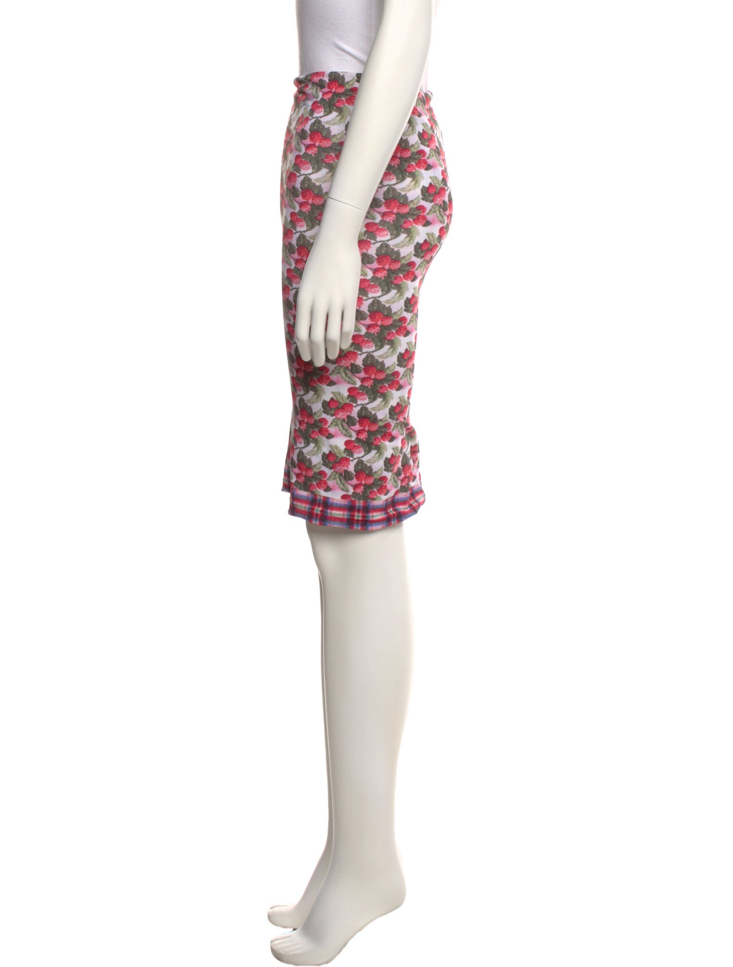 Roberto Cavalli Floral Print Knee-Length Skirt