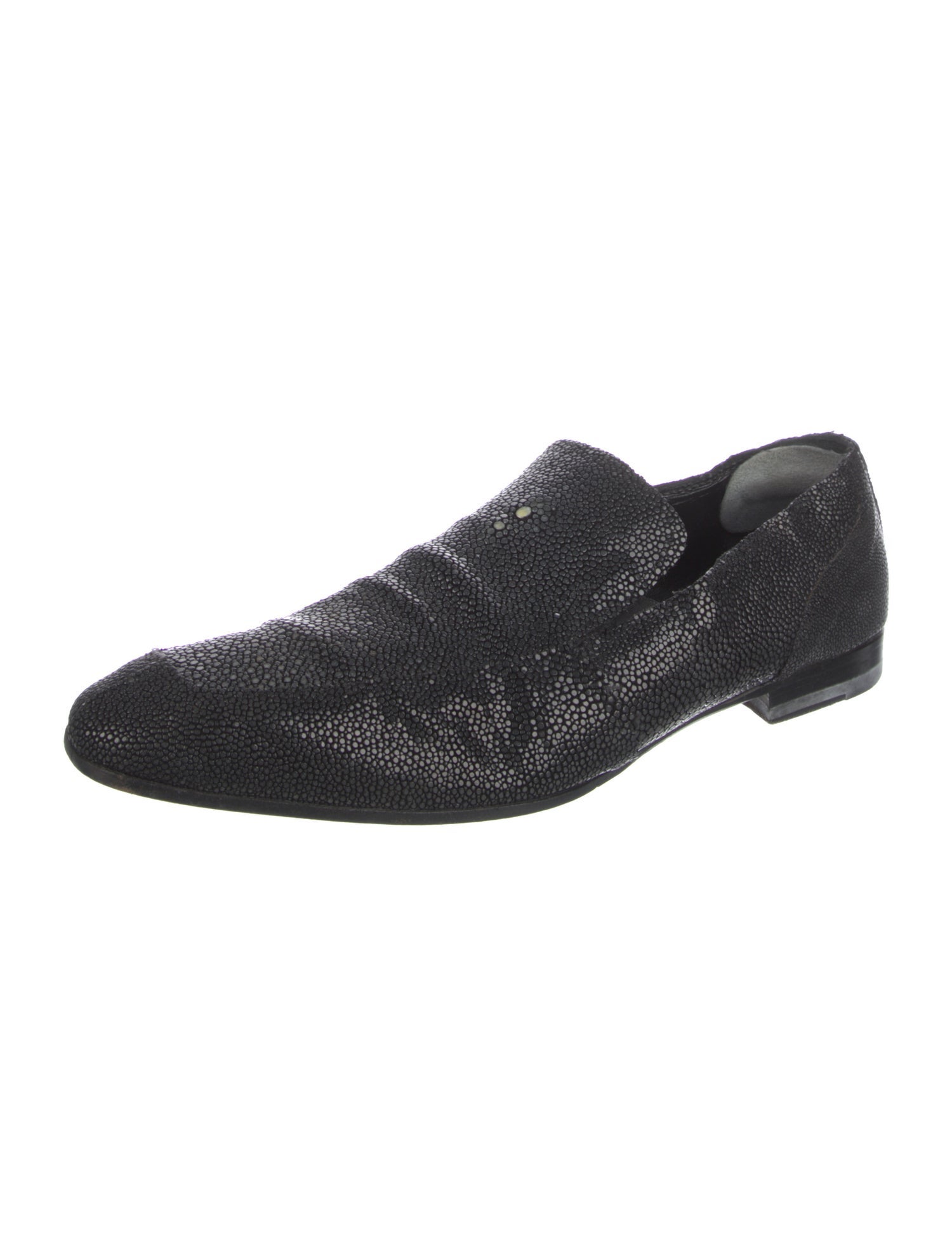 Roberto Cavalli Leather Dress Loafers