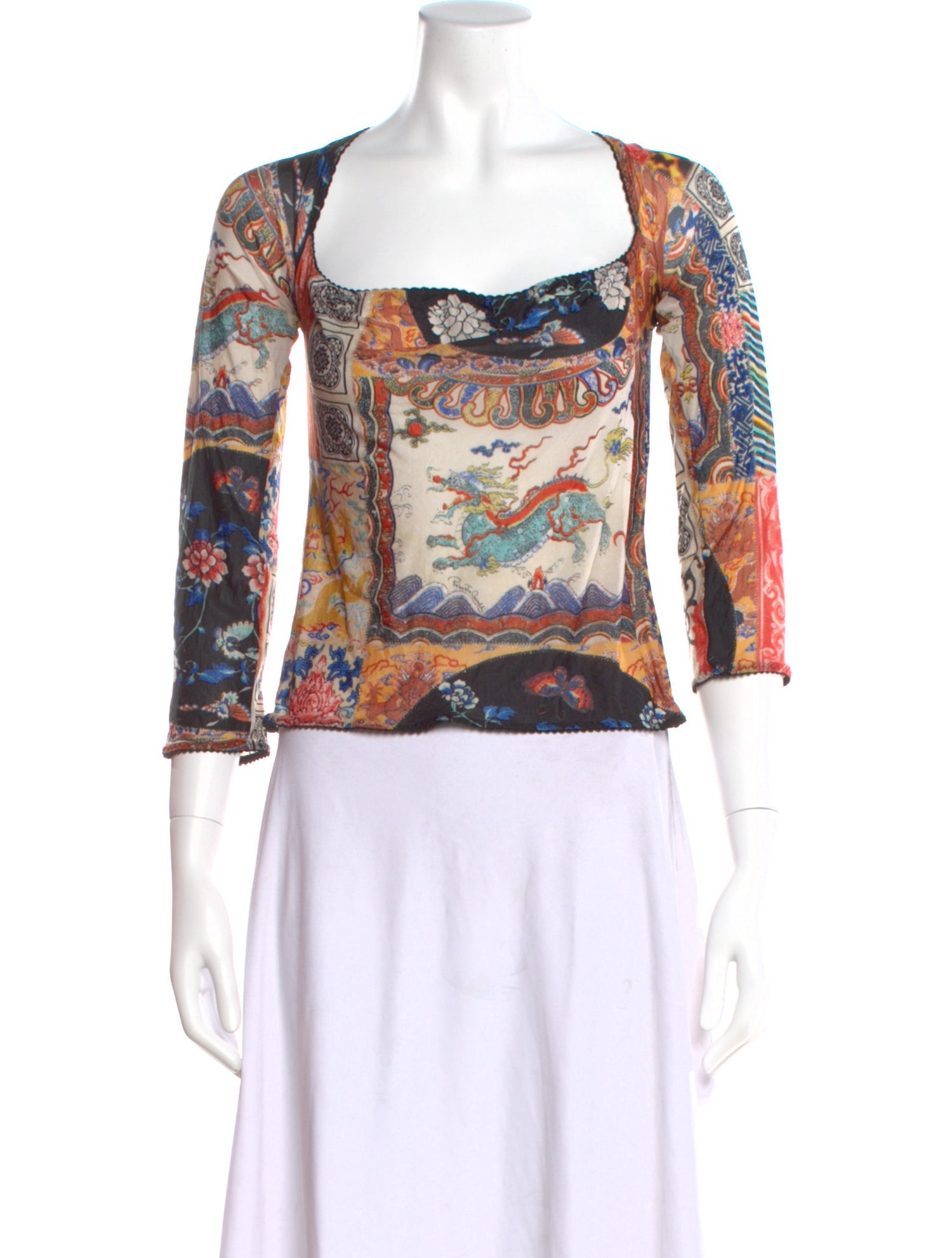 Roberto Cavalli Vintage Late 2000's - Early 2010's Top
