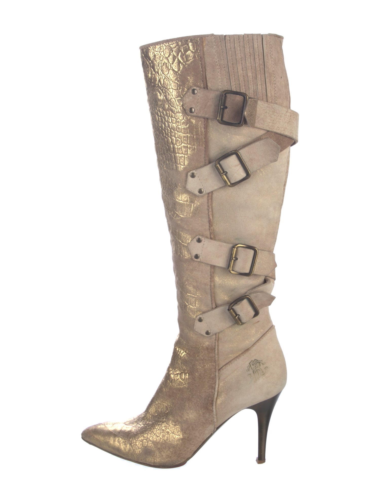 Roberto Cavalli Leather Boots