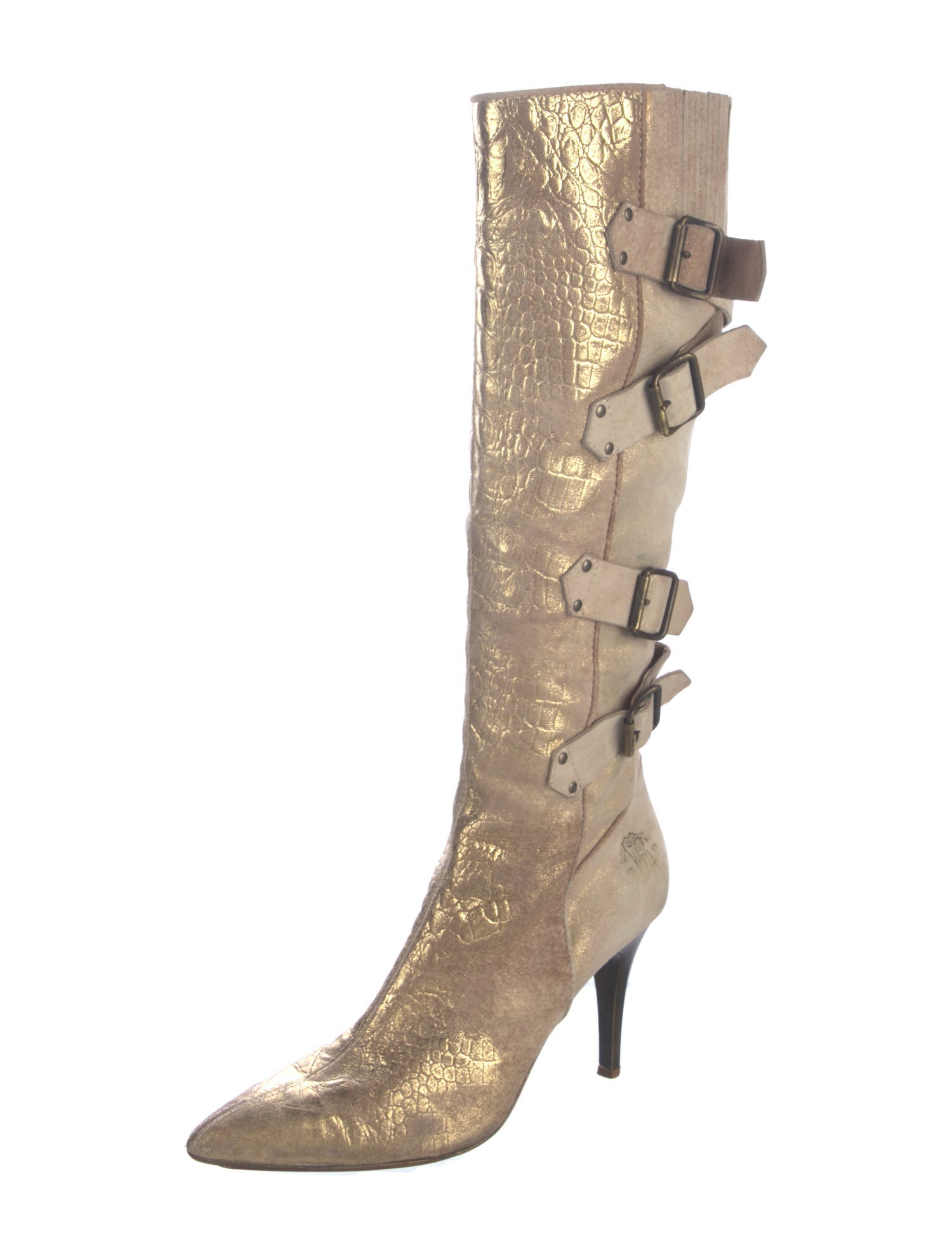 Roberto Cavalli Leather Boots