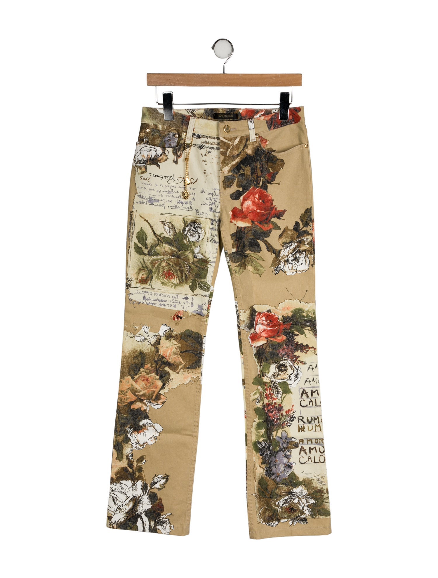 Roberto Cavalli Vintage Straight Leg Jeans