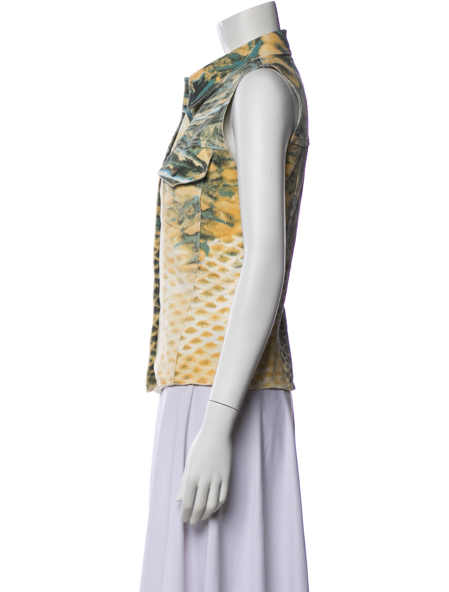 Roberto Cavalli Vintage Printed Vest