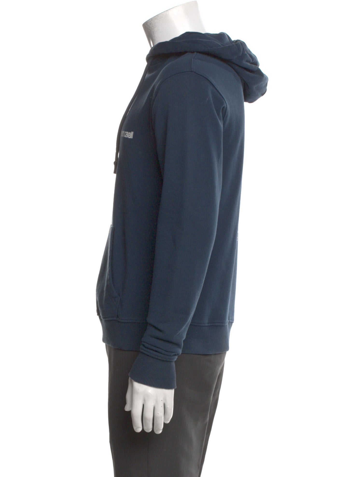 Roberto Cavalli Graphic Print Crew Neck Hoodie