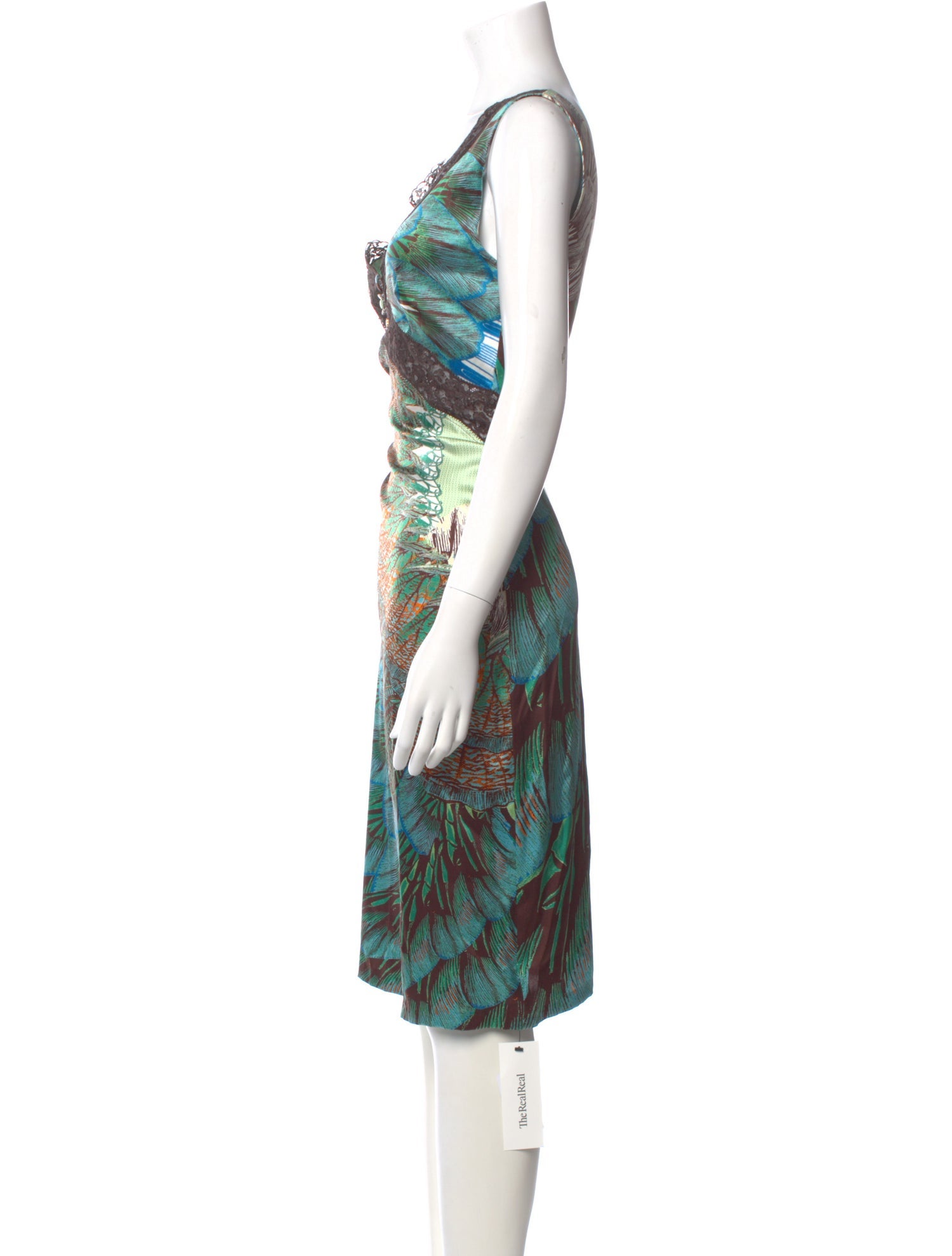 Roberto Cavalli Vintage Midi Length Dress