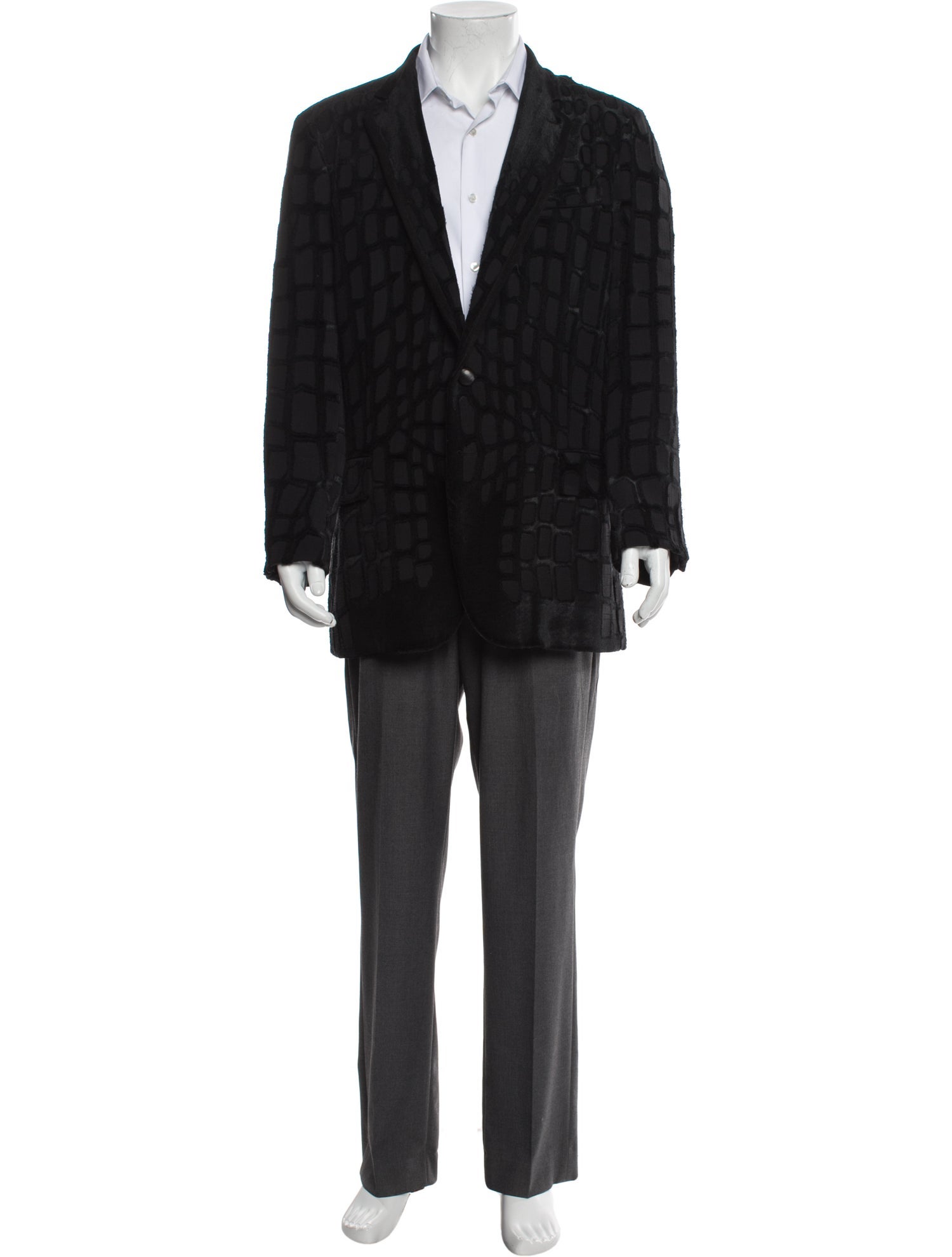 Roberto Cavalli Distressed Accents Blazer