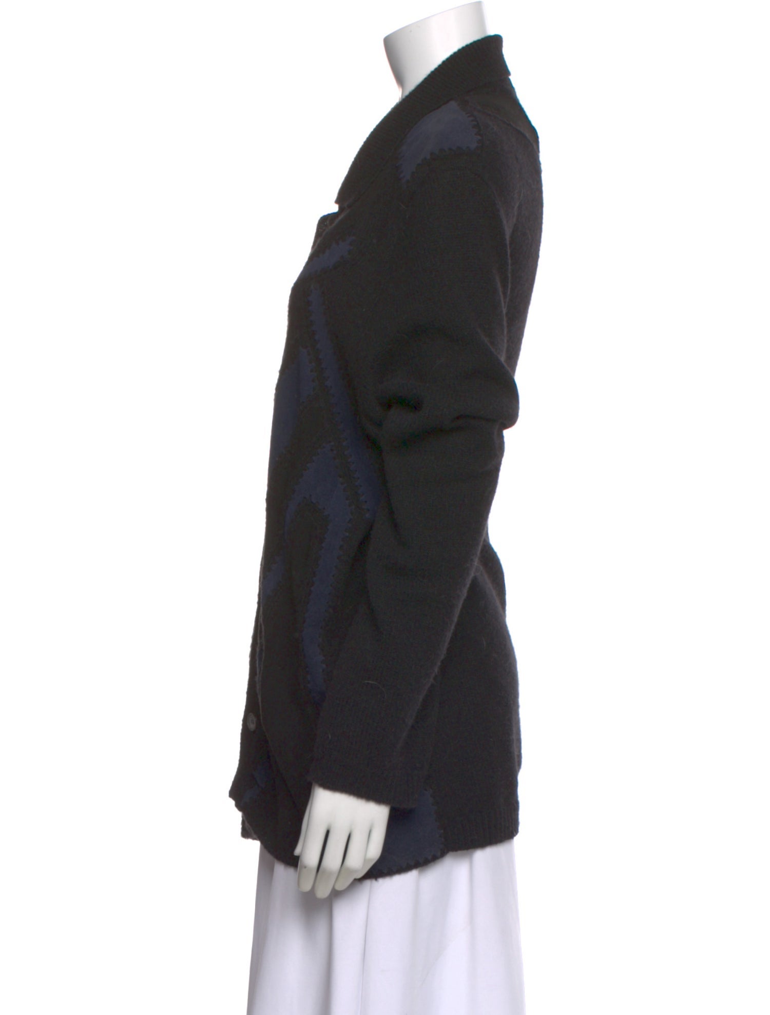 Roberto Cavalli Camel Hair Patterned Cardigan