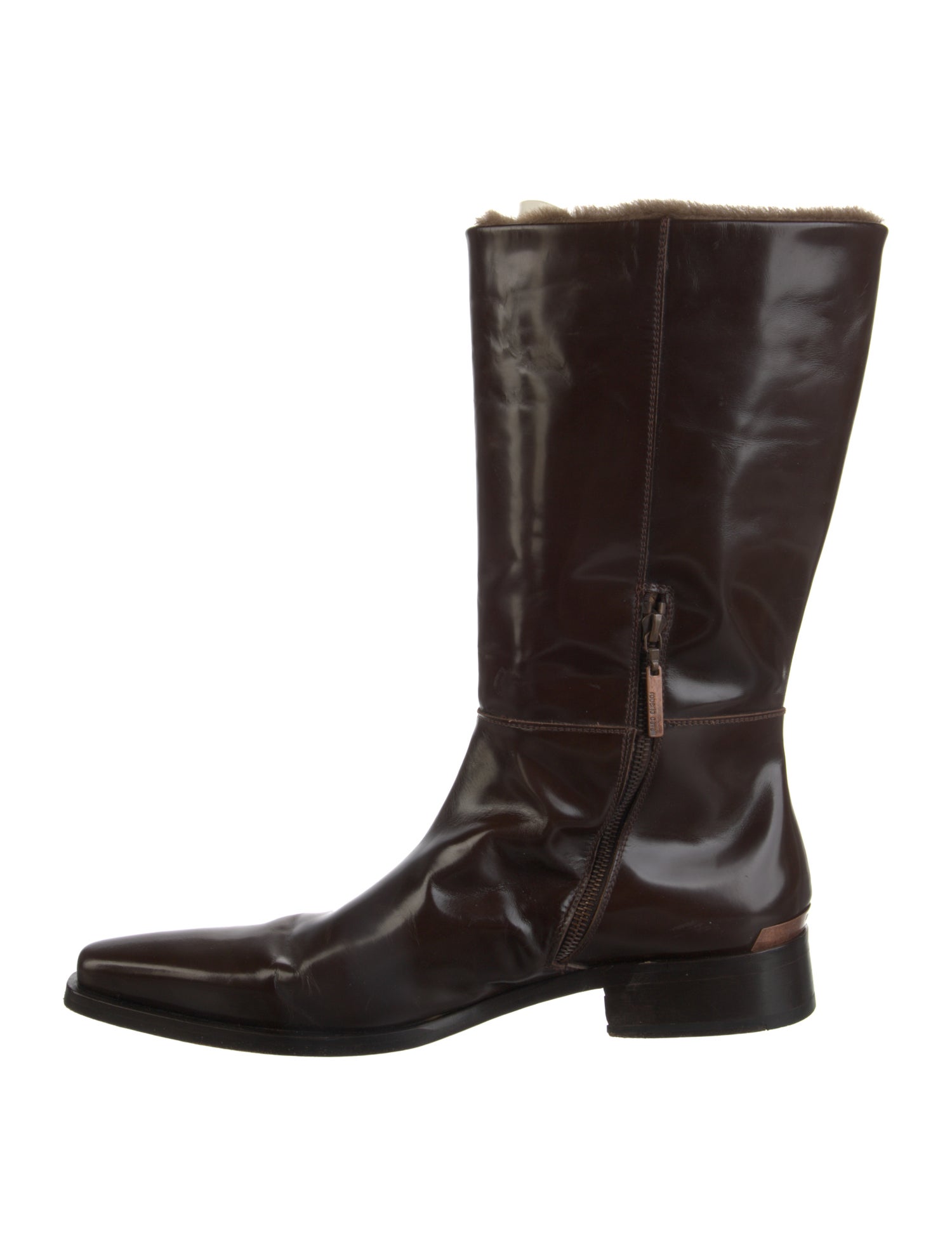 Roberto Cavalli Leather Boots