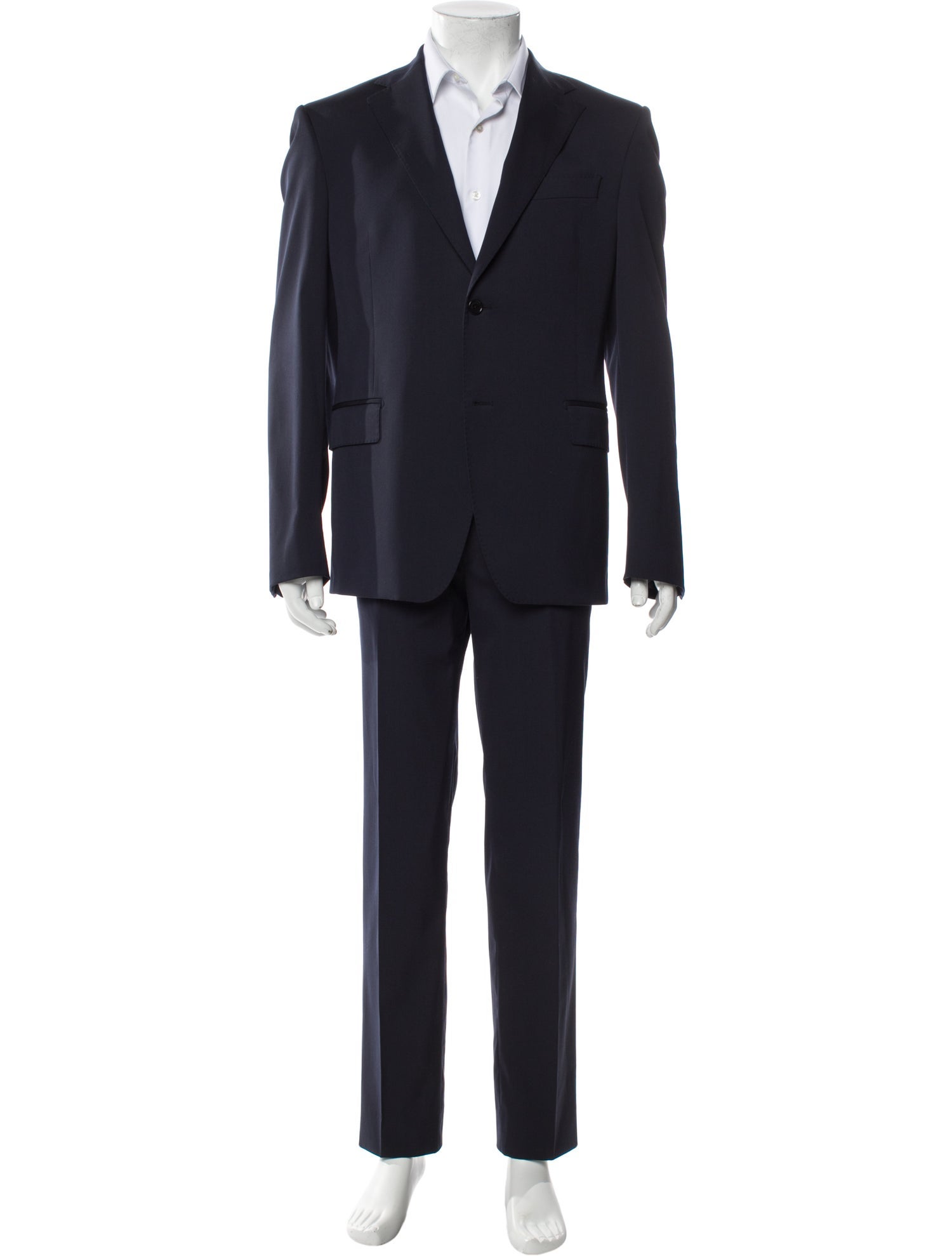 Roberto Cavalli Wool Two-Piece Suit Vest