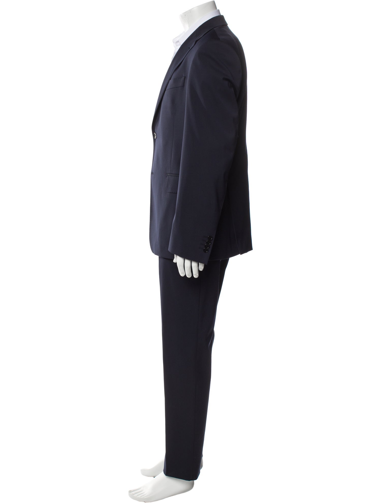 Roberto Cavalli Wool Two-Piece Suit Vest