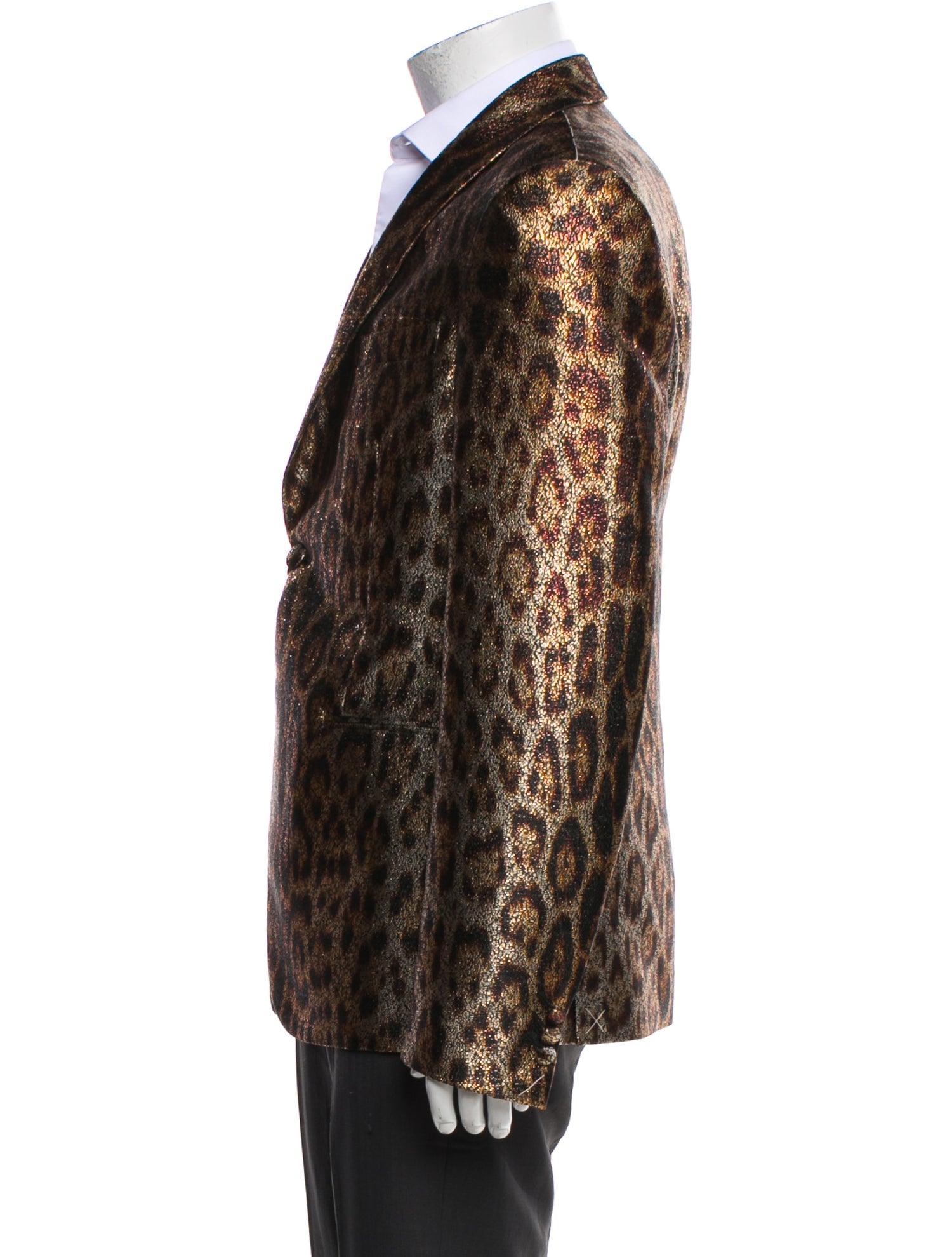 Roberto Cavalli Animal Print Blazer w/ Tags