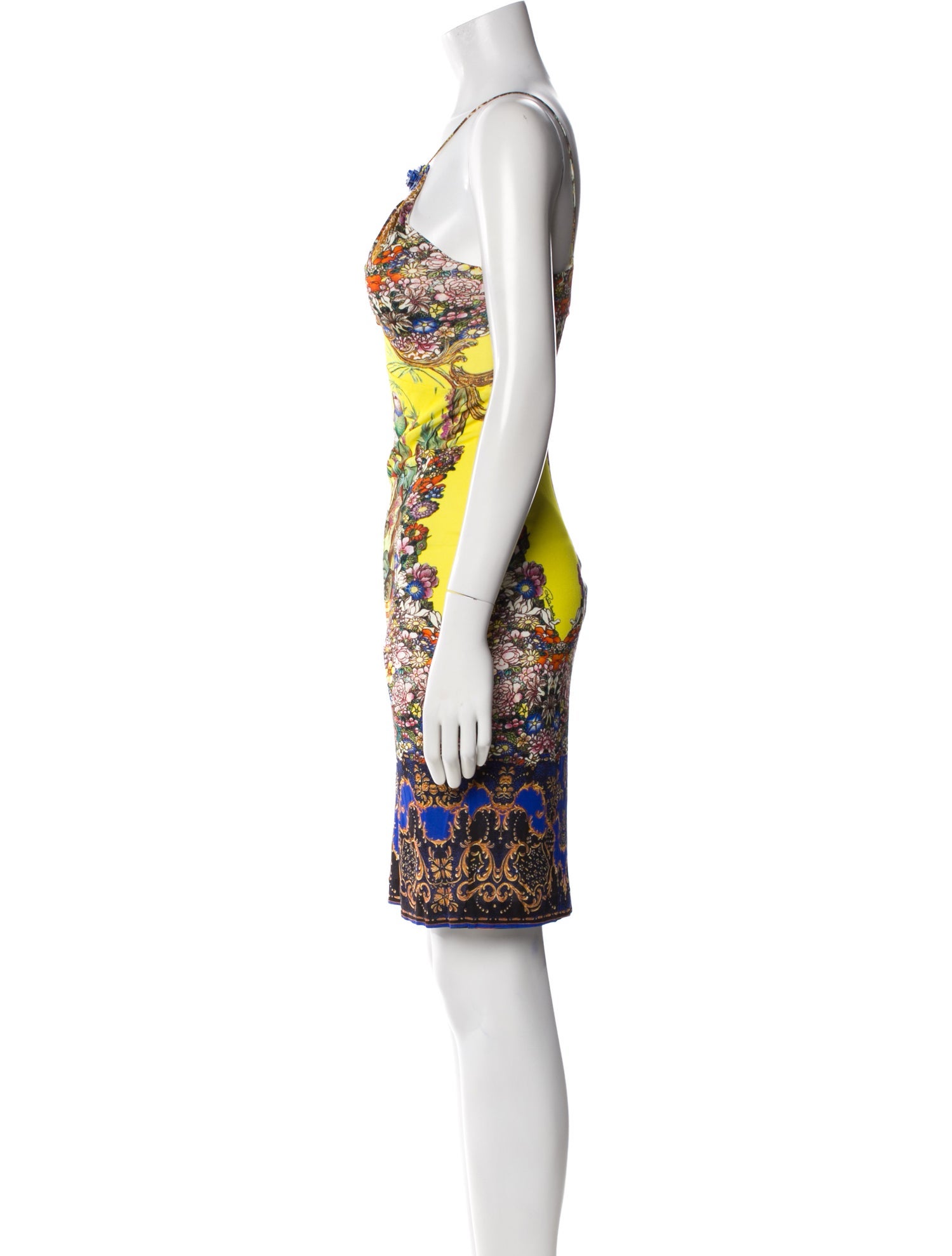 Roberto Cavalli 2012 Midi Length Dress