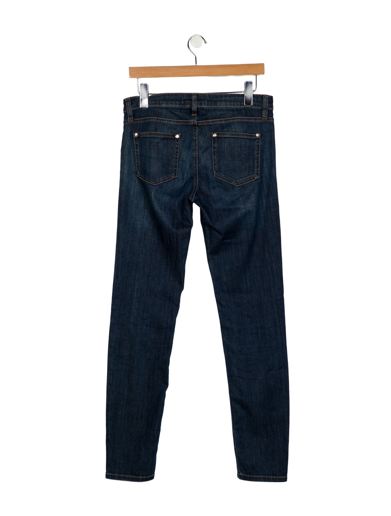 Roberto Cavalli Mid-Rise Skinny Leg Jeans