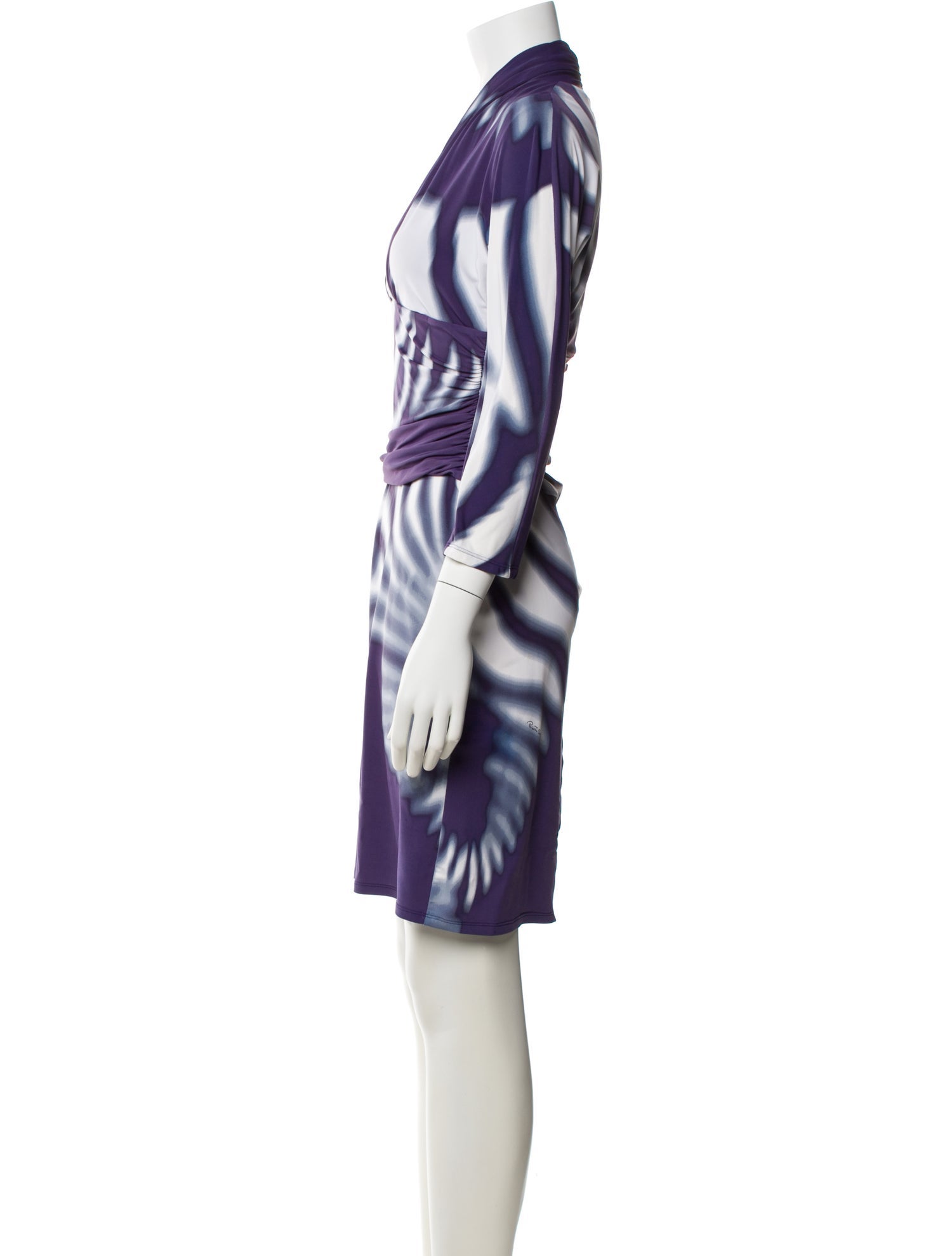 Roberto Cavalli Nylon Mini Dress