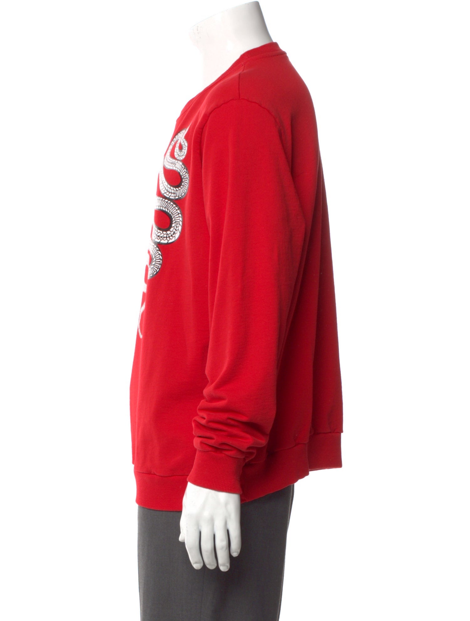 Roberto Cavalli Graphic Print Crew Neck Sweatshirt