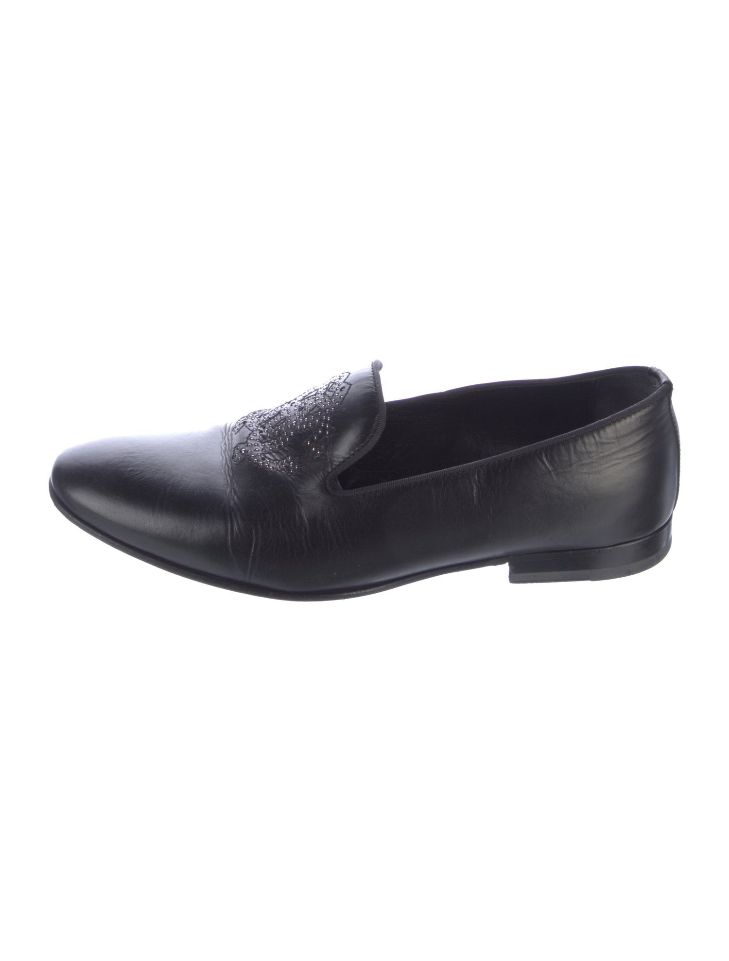 Roberto Cavalli Leather Dress Loafers
