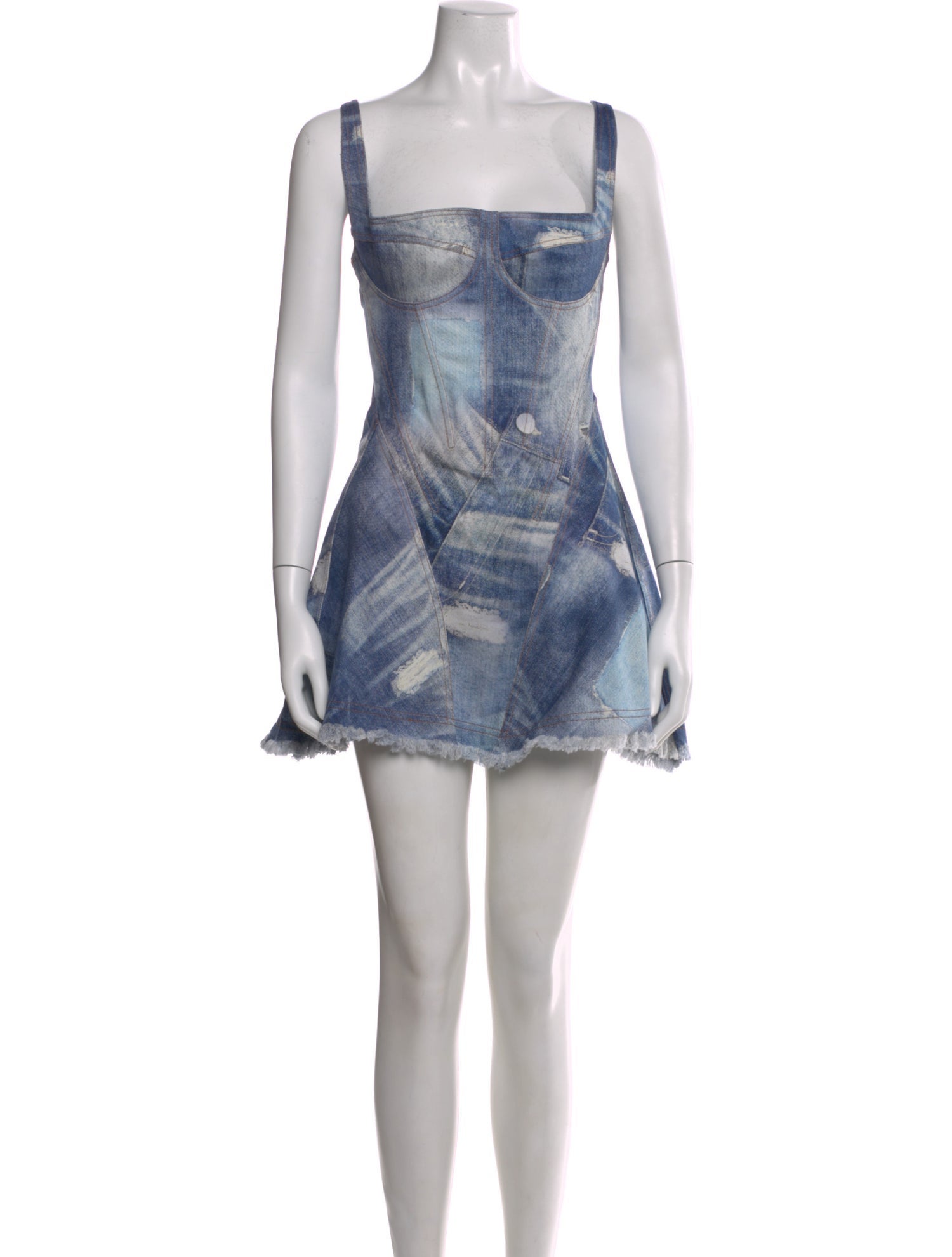 Roberto Cavalli Printed Mini Dress