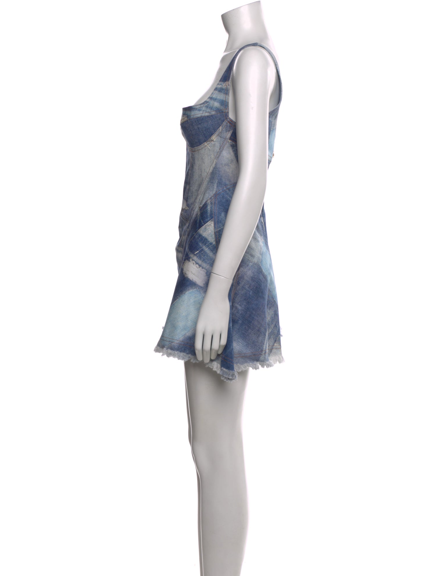 Roberto Cavalli Printed Mini Dress