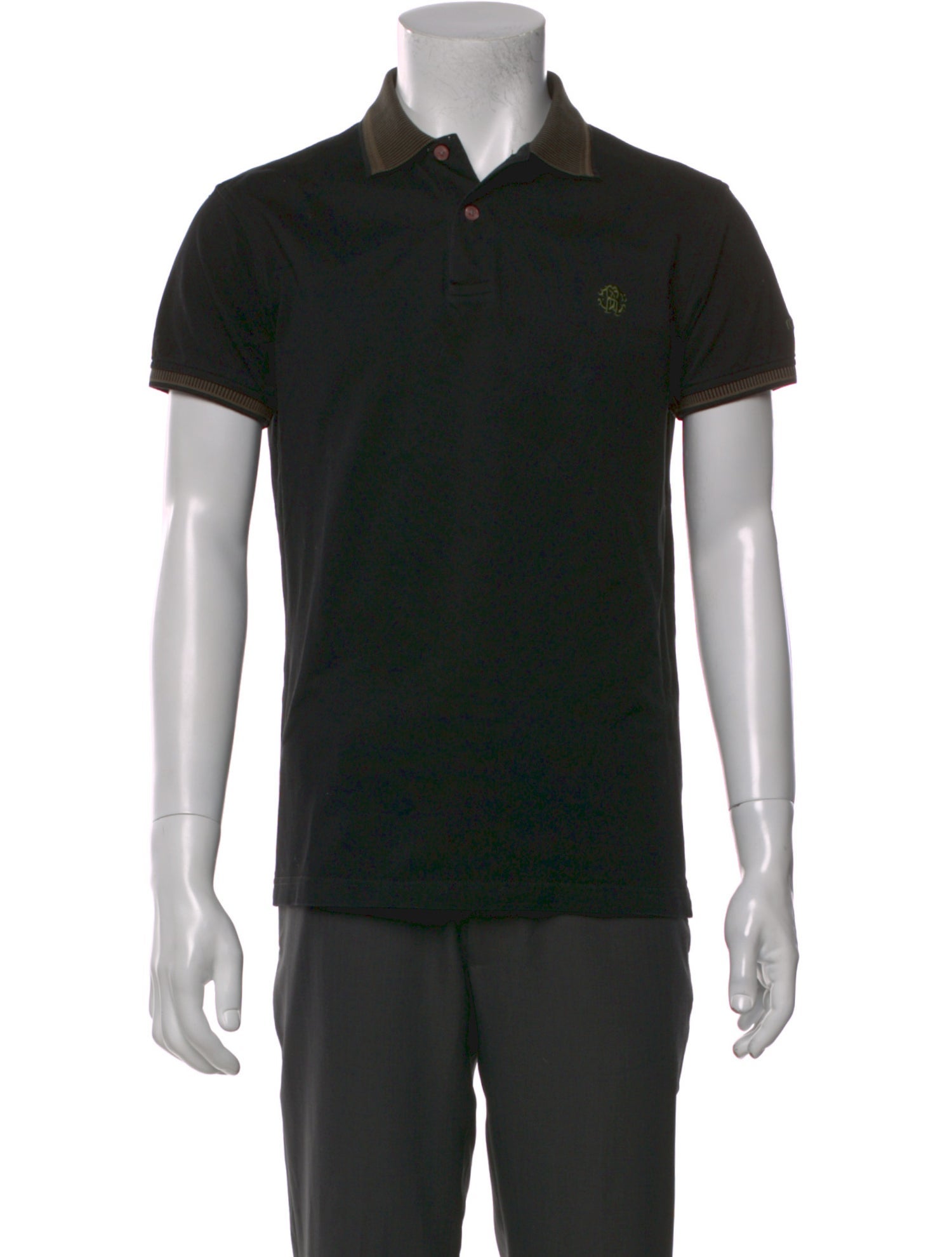 Roberto Cavalli Collar Short Sleeve Polo Shirt
