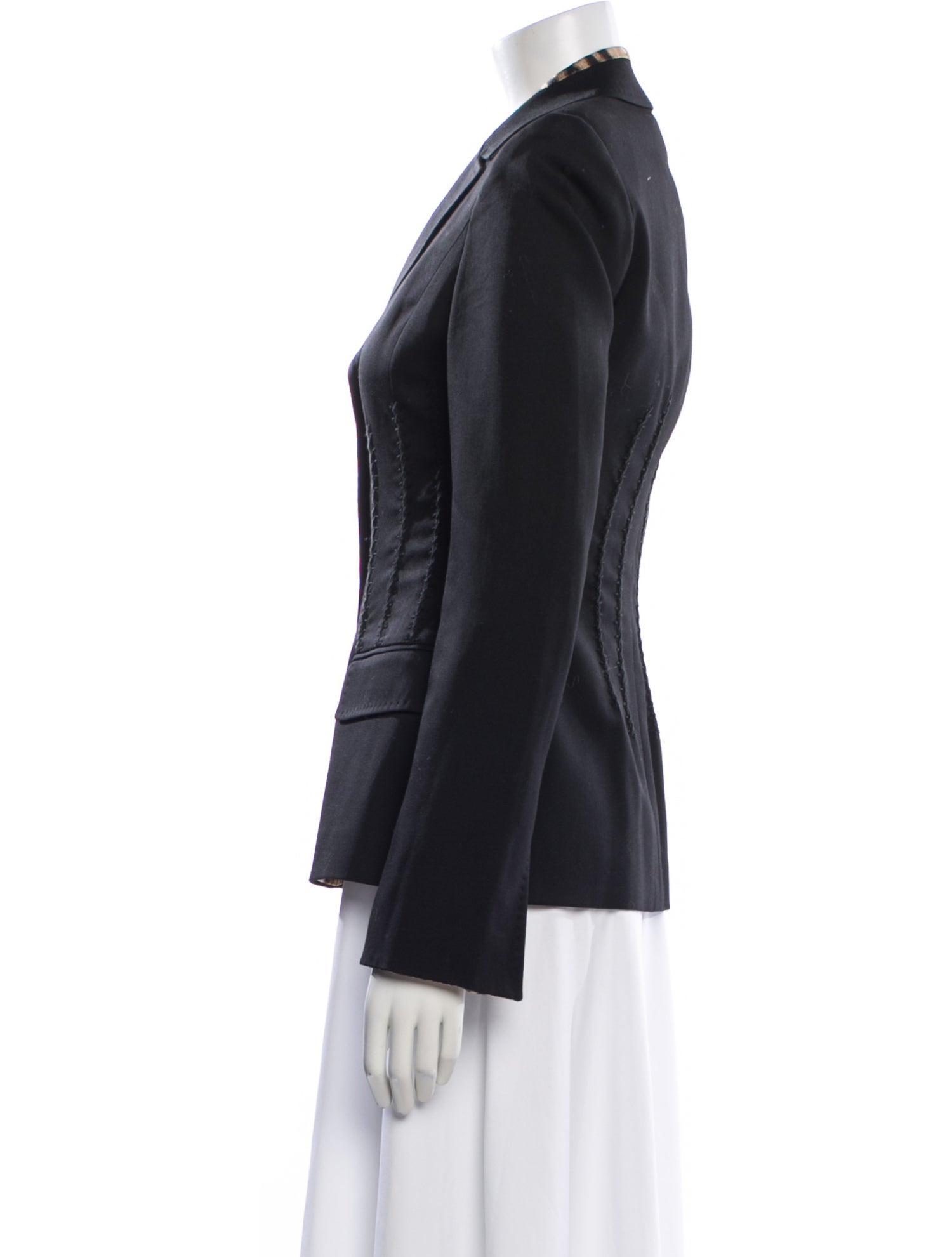 Roberto Cavalli Virgin Wool Blazer