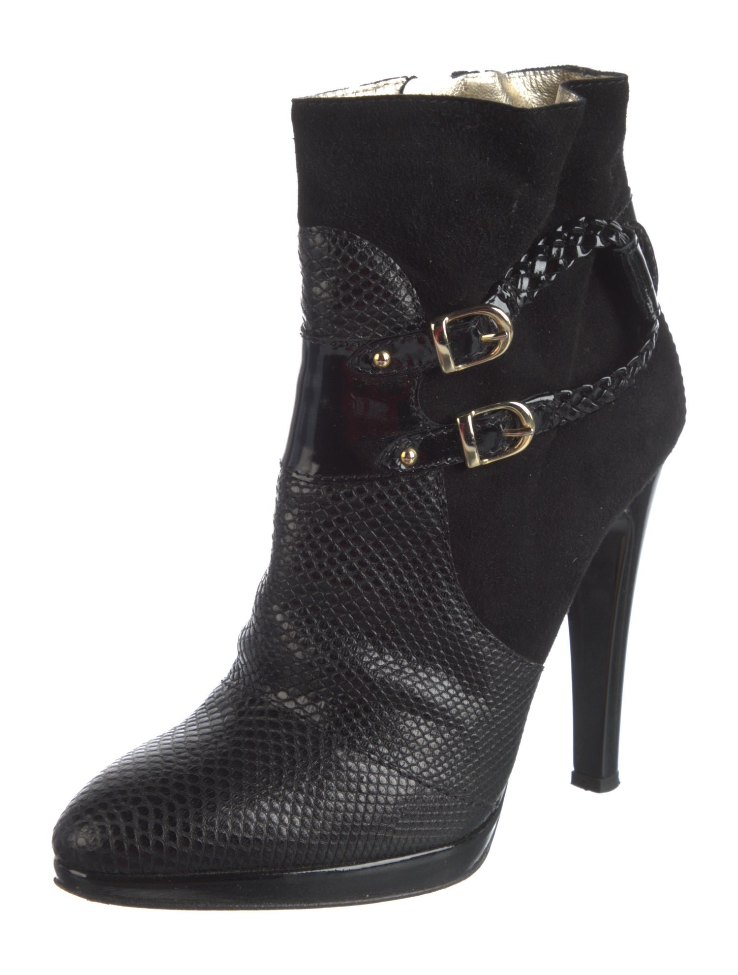 Roberto Cavalli Leather Boots