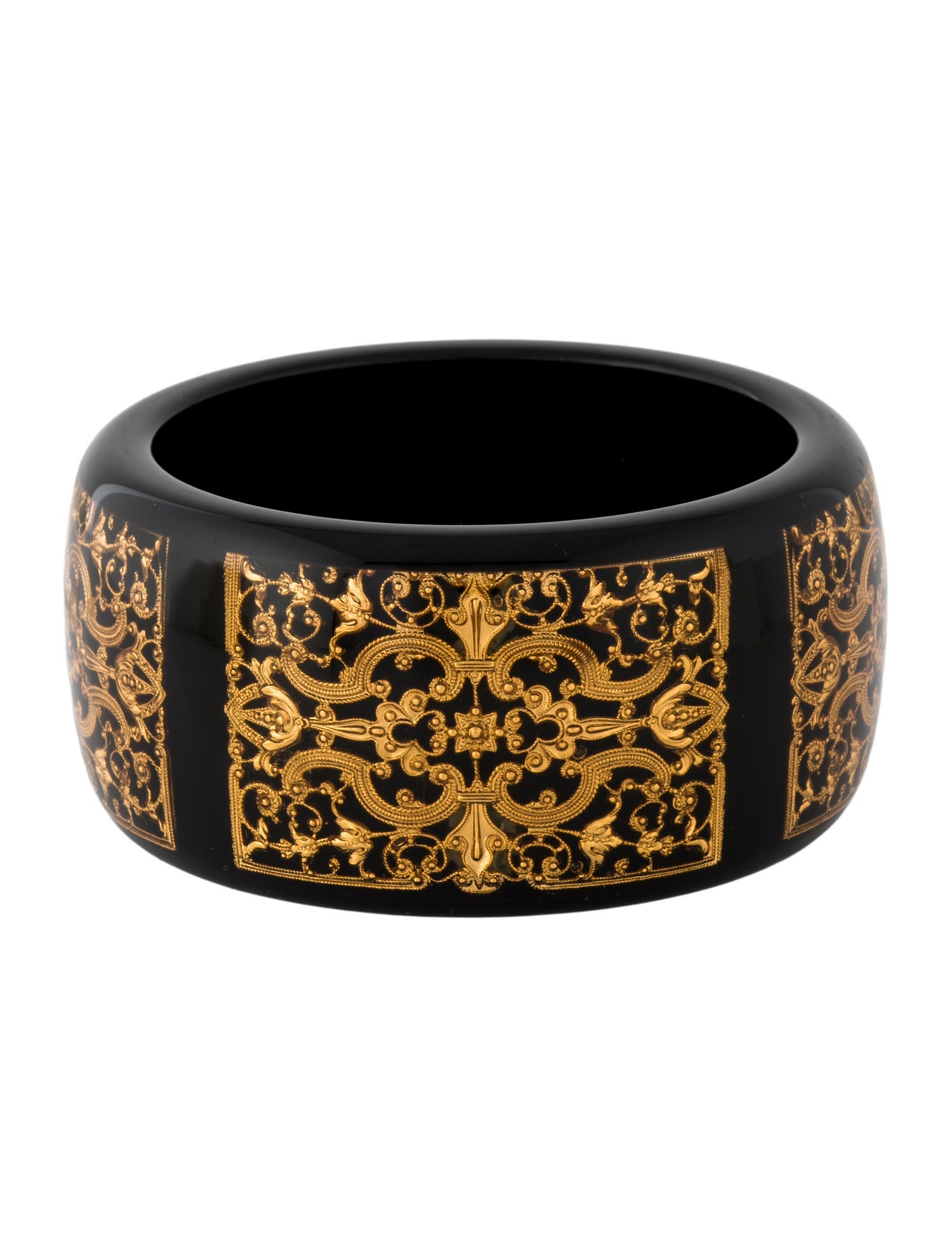 Roberto Cavalli Resin Bangle Bracelet