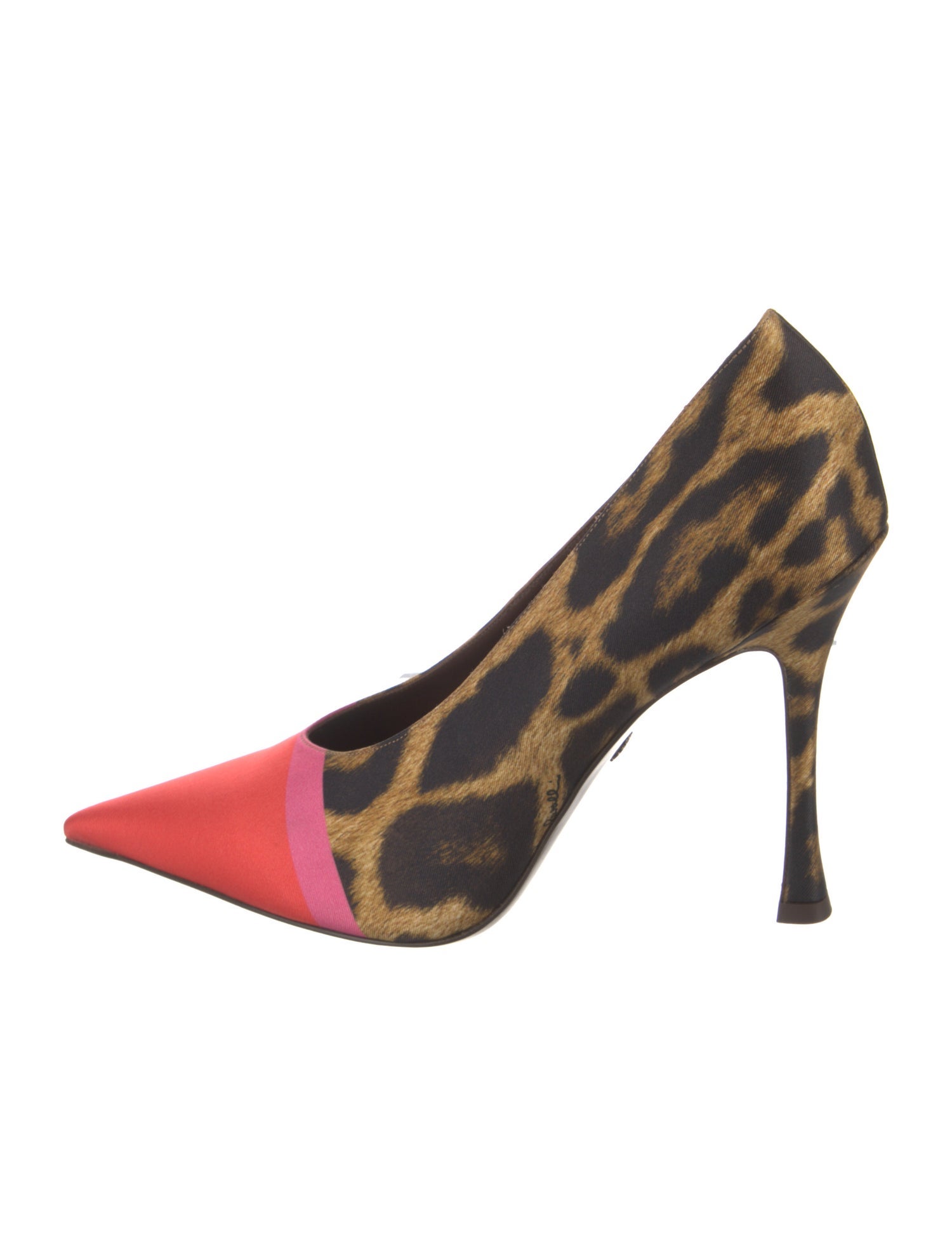 Roberto Cavalli Ponyhair Animal Print Pumps
