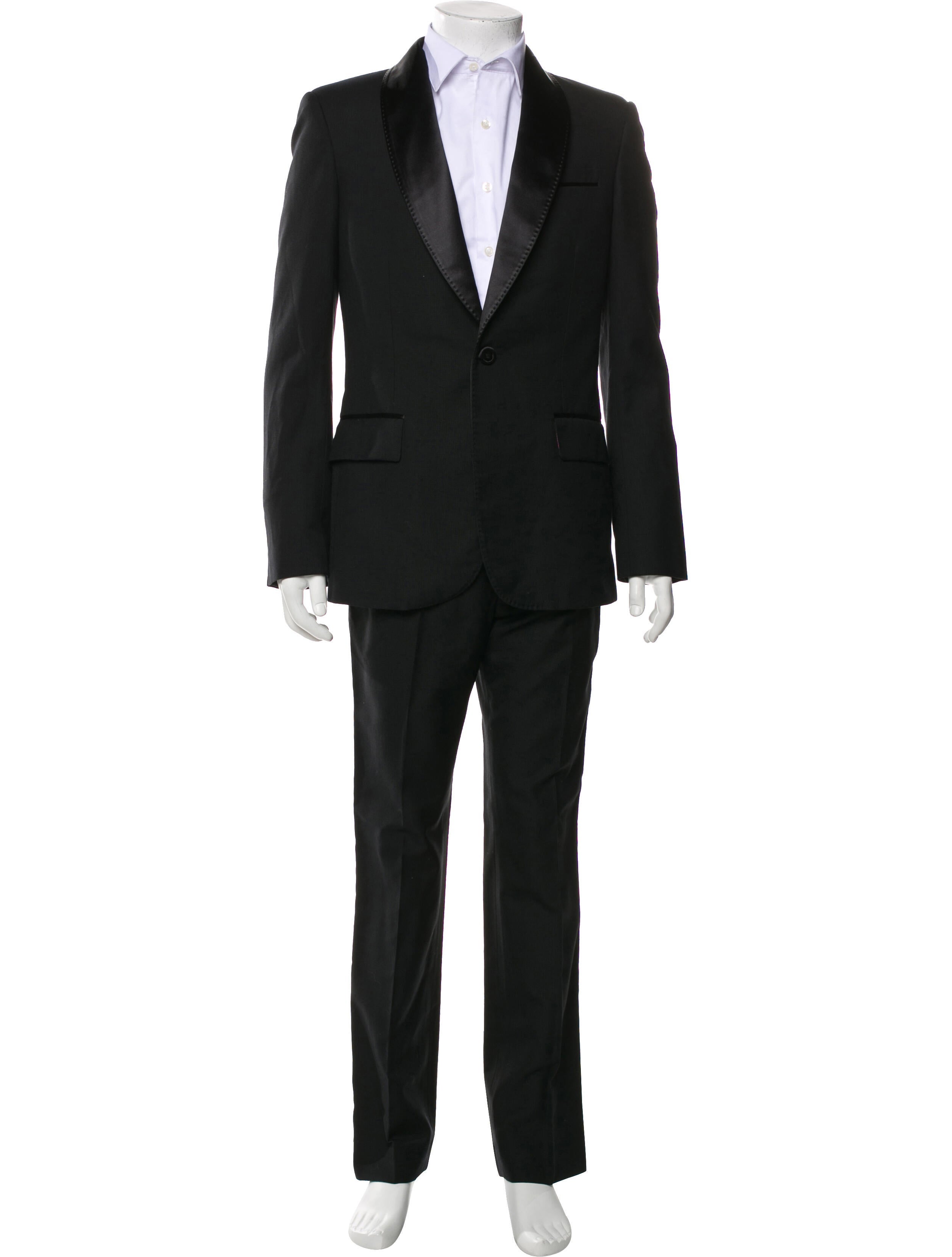 Roberto Cavalli Mens Black Suit