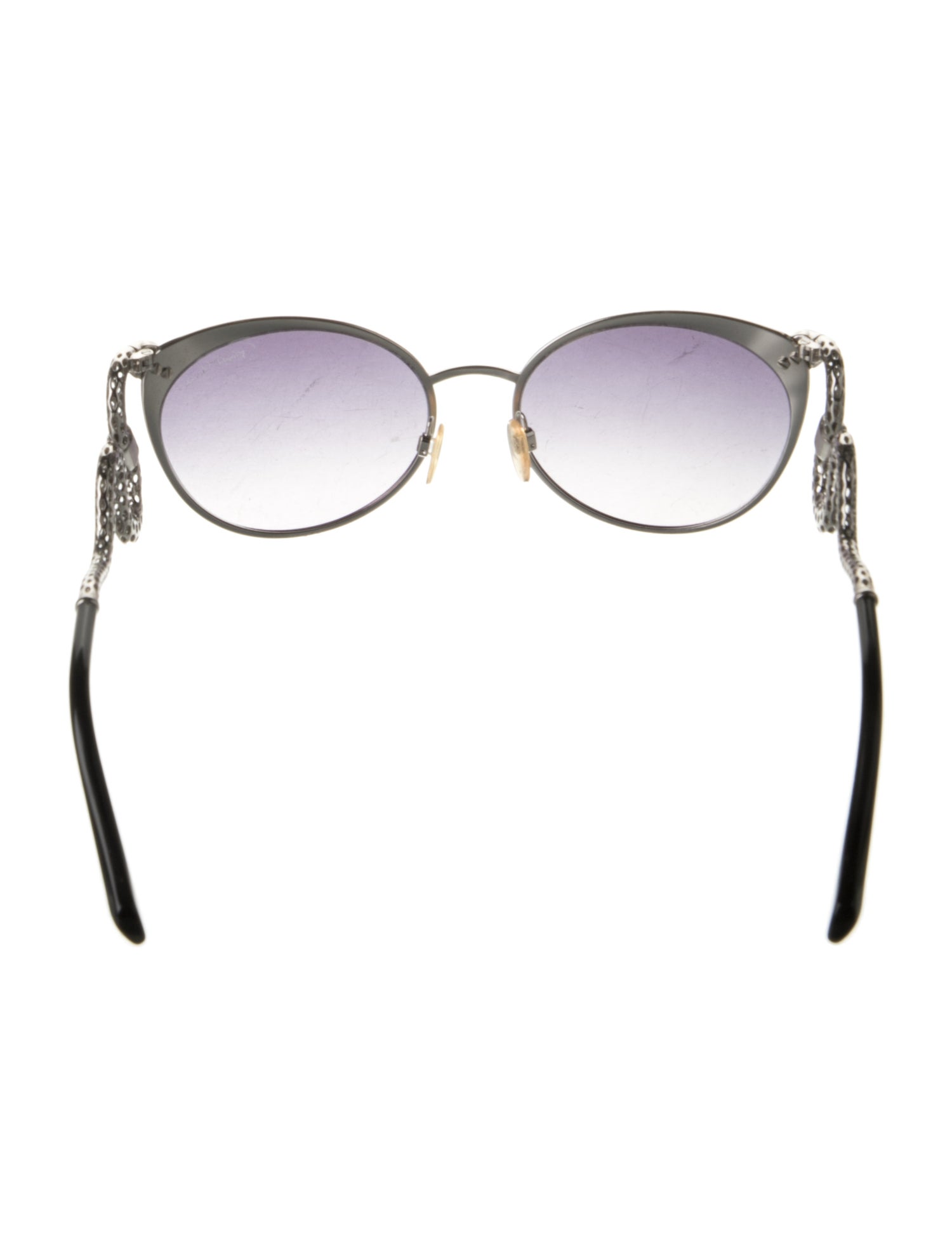 Roberto Cavalli Round Gradient Sunglasses