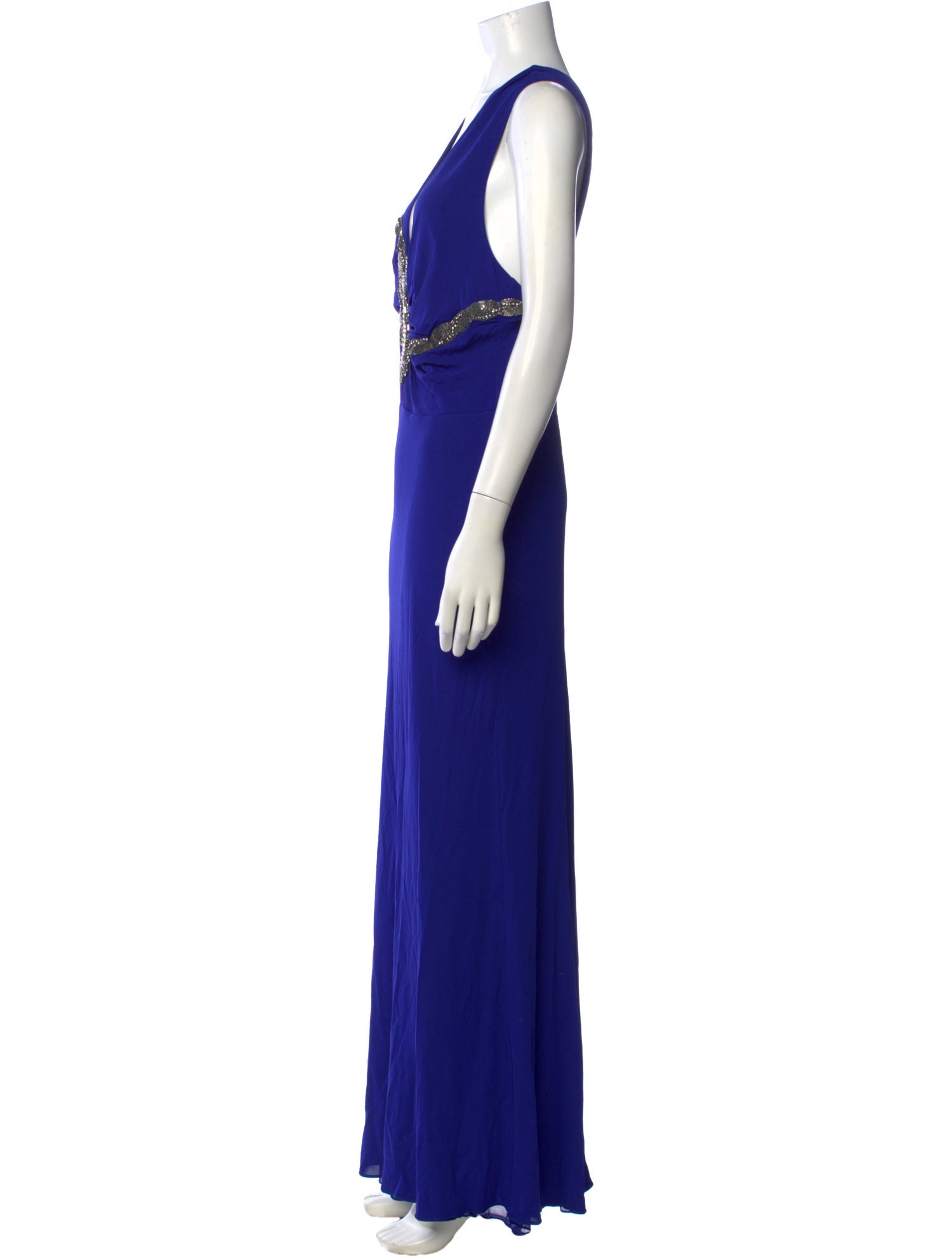 Roberto Cavalli Printed Long Dress